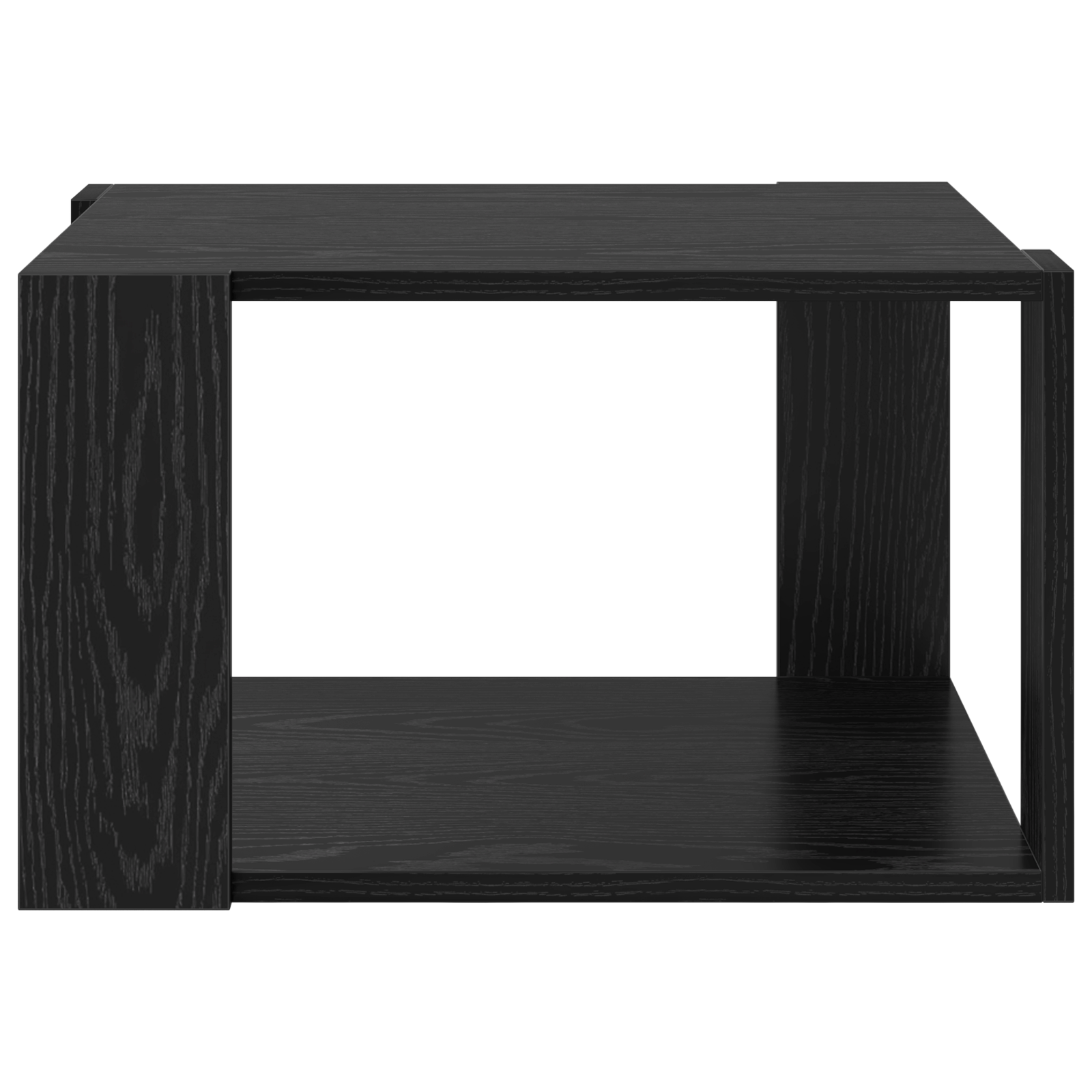 Coffee Table Black Oak 51,5x51,5x30 cm Engineered Wood - Image 5