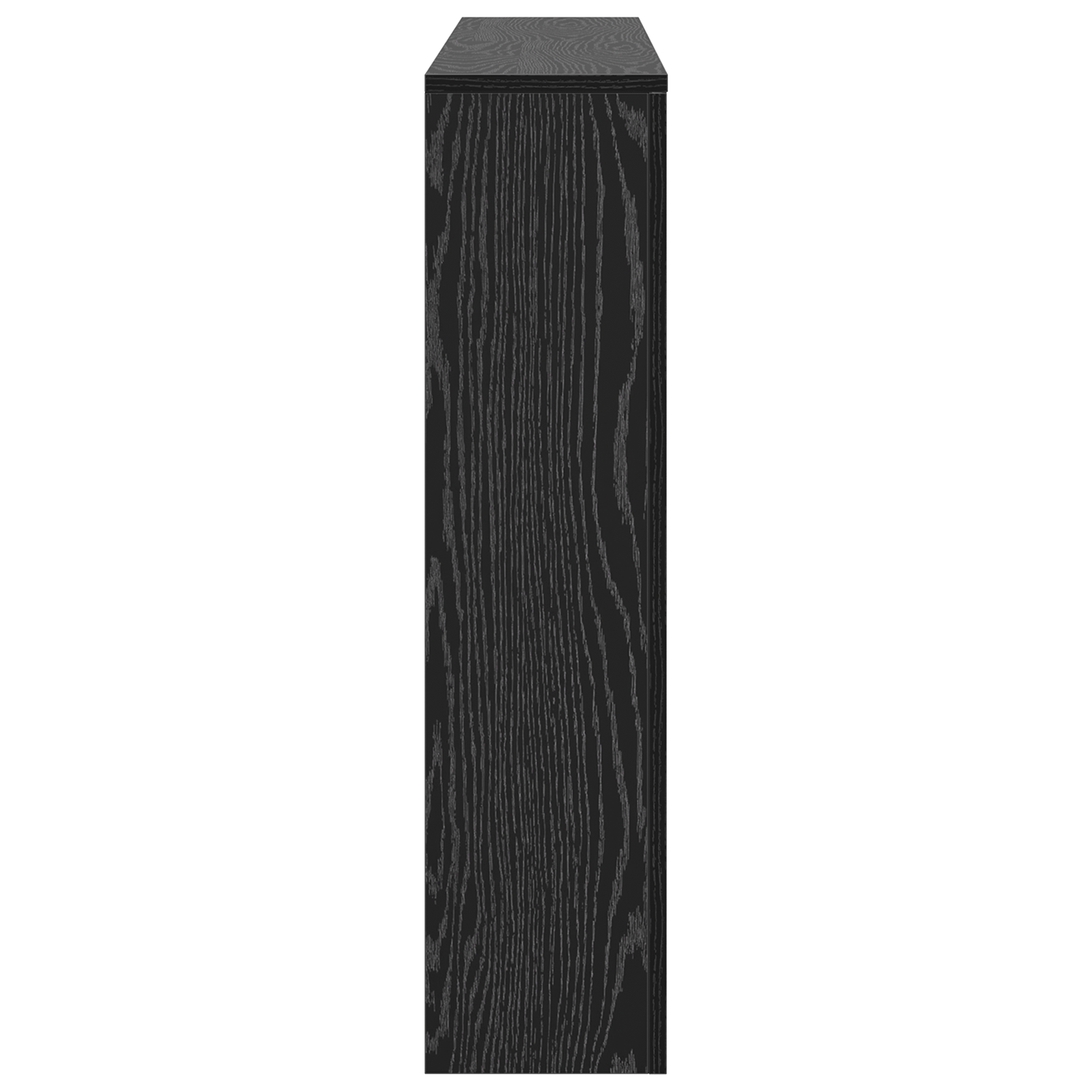 Radiator Cover Black Oak 149x20x82 cm Engineered Wood - Image 5