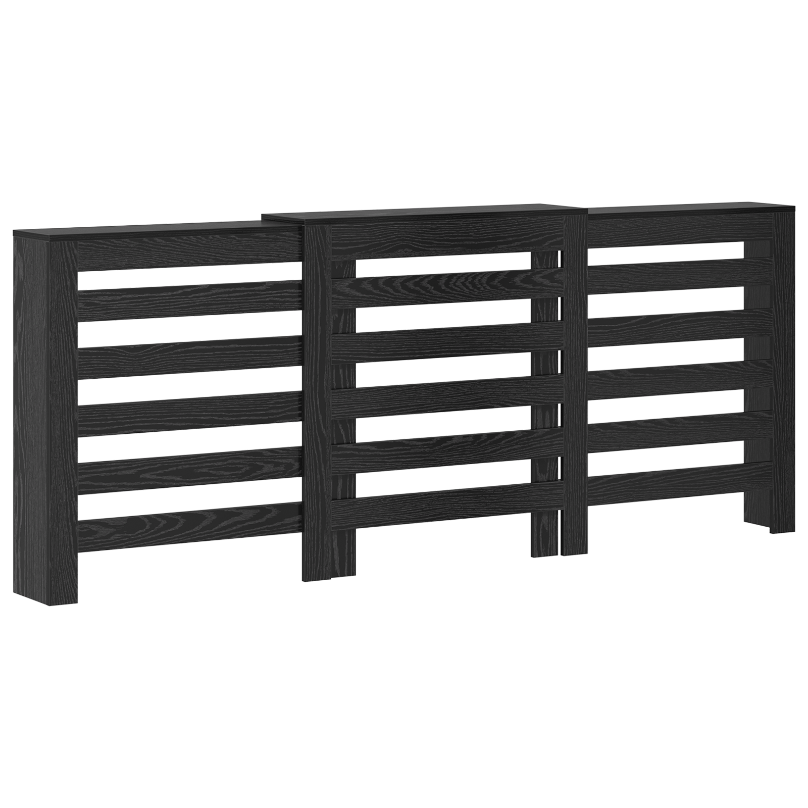 Black Oak Radiator Cover Black oak Solid Oak wood - Image 2