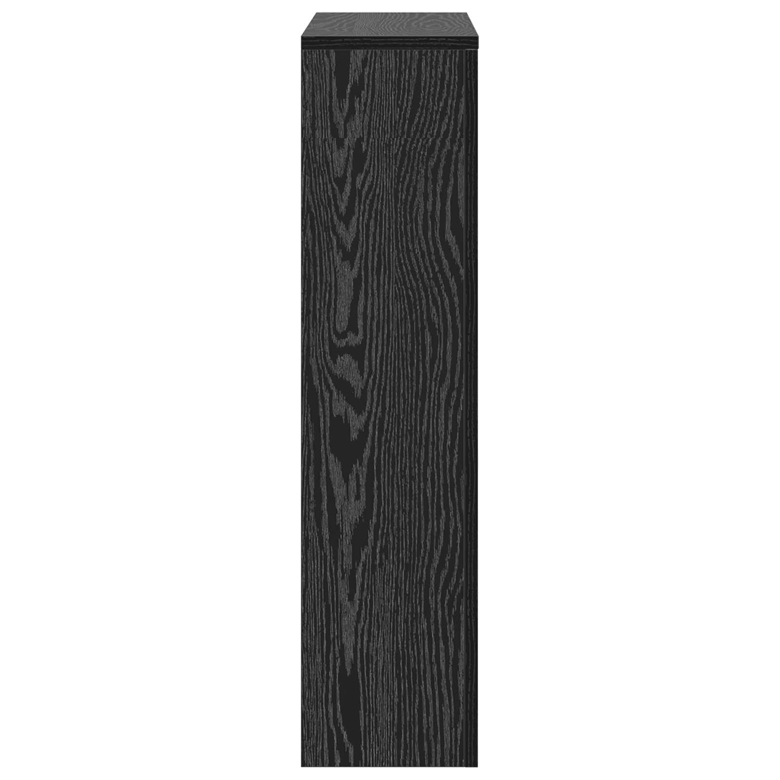 Radiator Cover Black Oak 78x20x82 cm Engineered Wood - Image 5