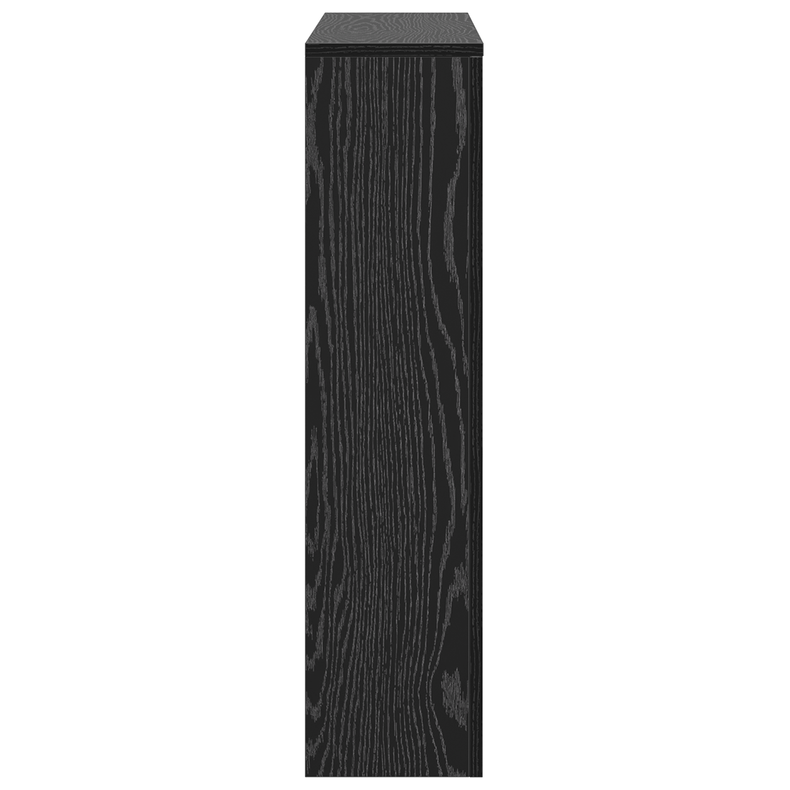 Radiator Cover Black Oak 104x20x82 cm Engineered Wood - Image 5