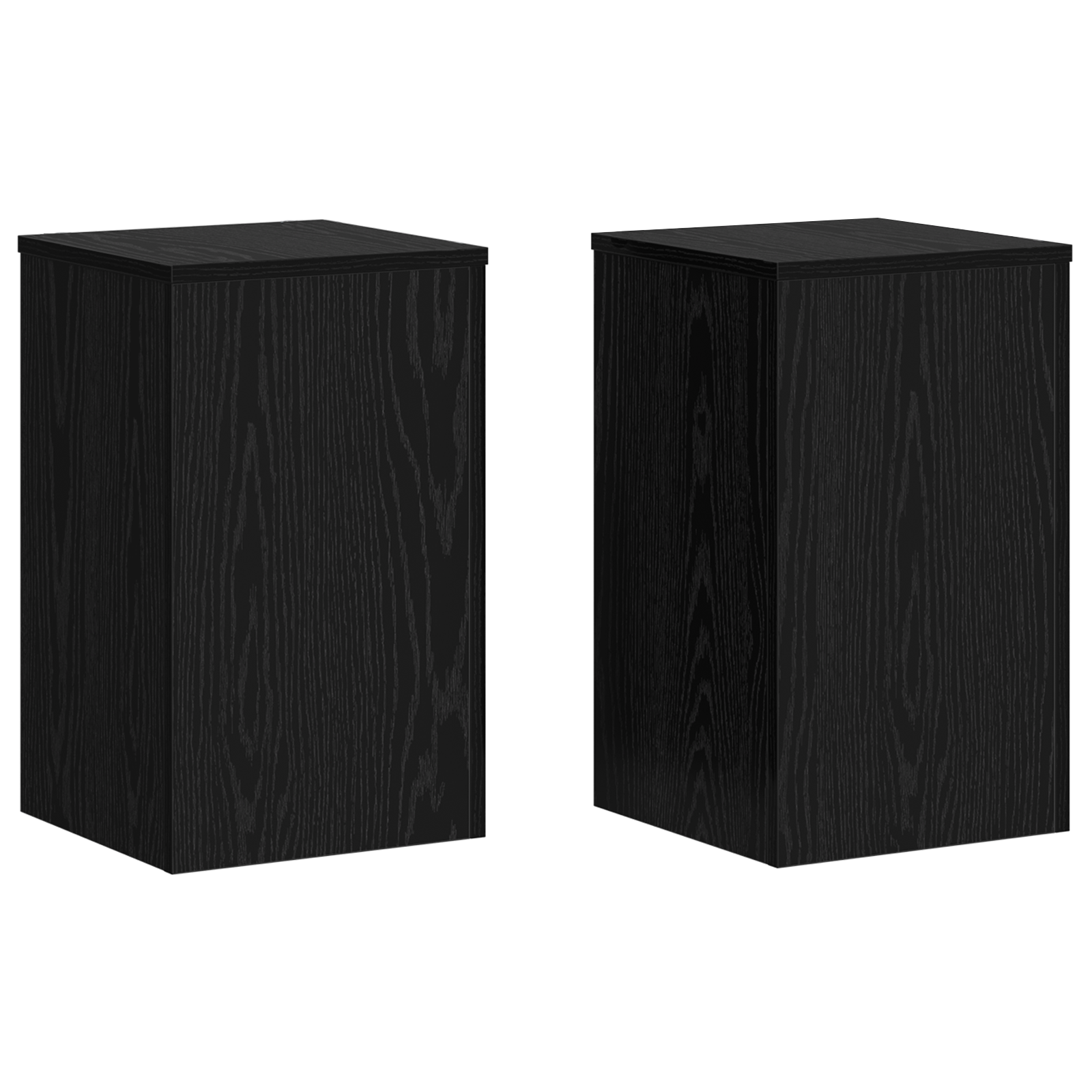Augalo stovai 2 vnt Juodasis ąžuolas 30x30x50 cm Inžinerinis medis - Image 2