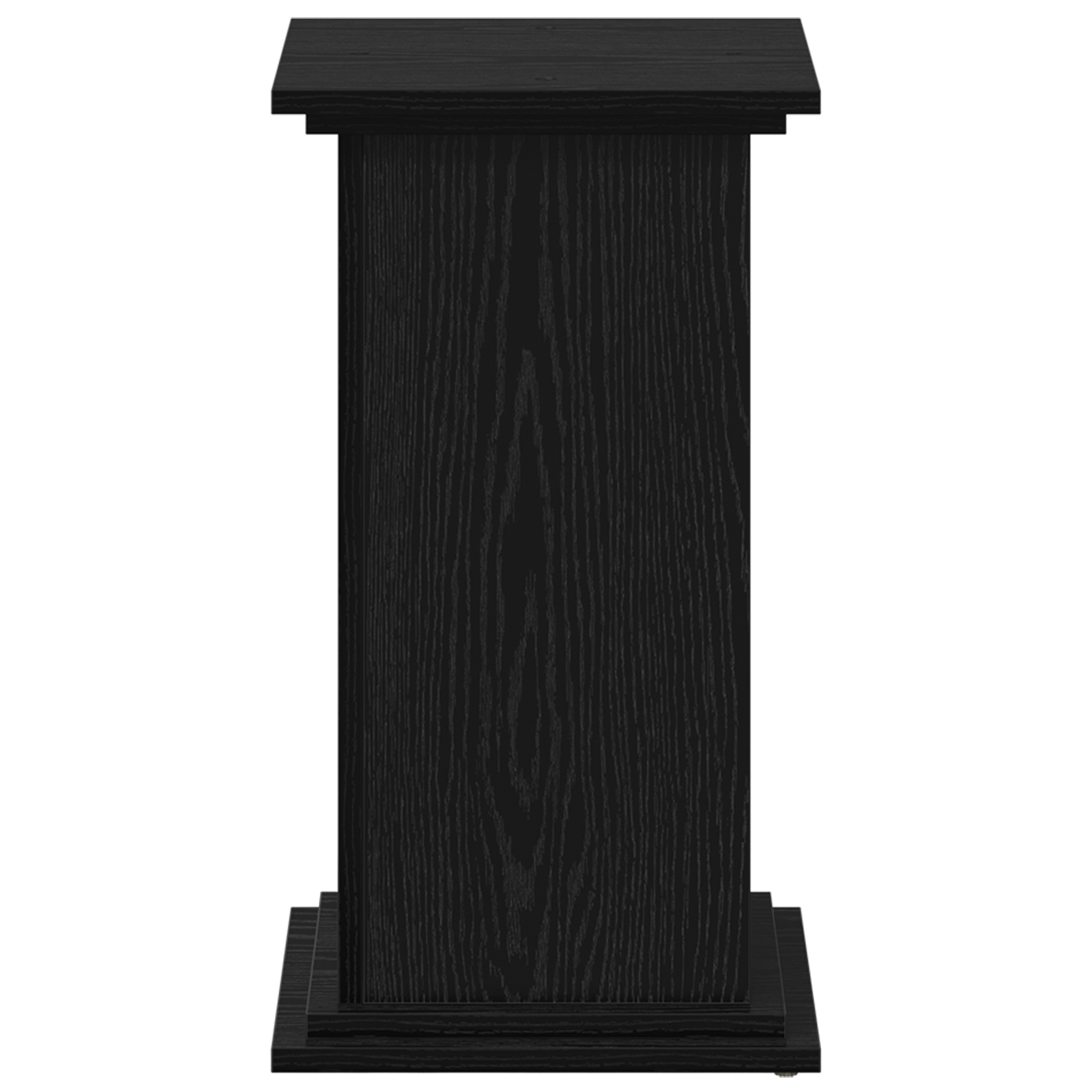 Plant Stand Black Oak 33x33x60 cm Engineered Wood - Image 7