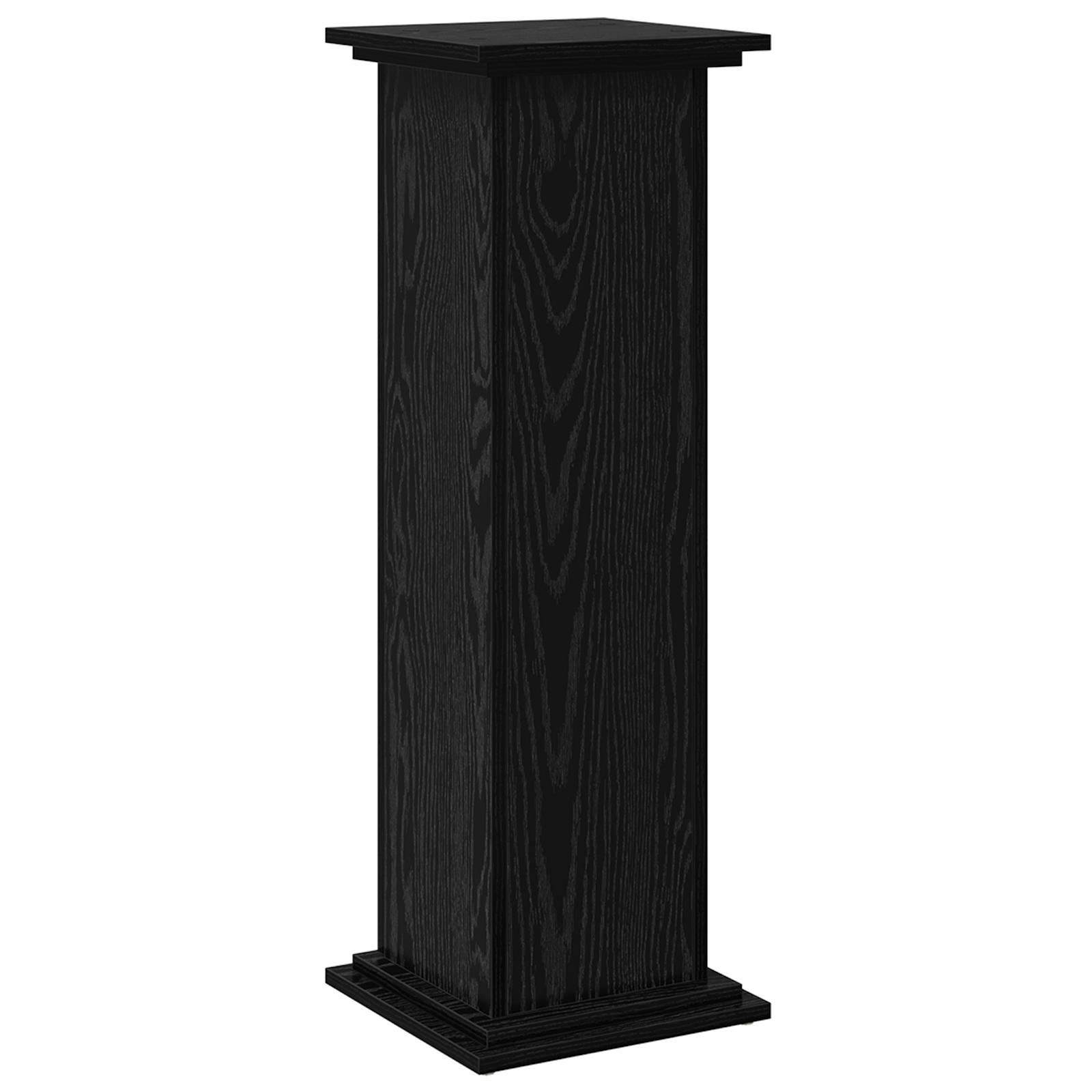 Ekrano Stendas su Saugojimu Juodas ąžuolas 31x30x90 cm Pirmo lygio medis - Image 7