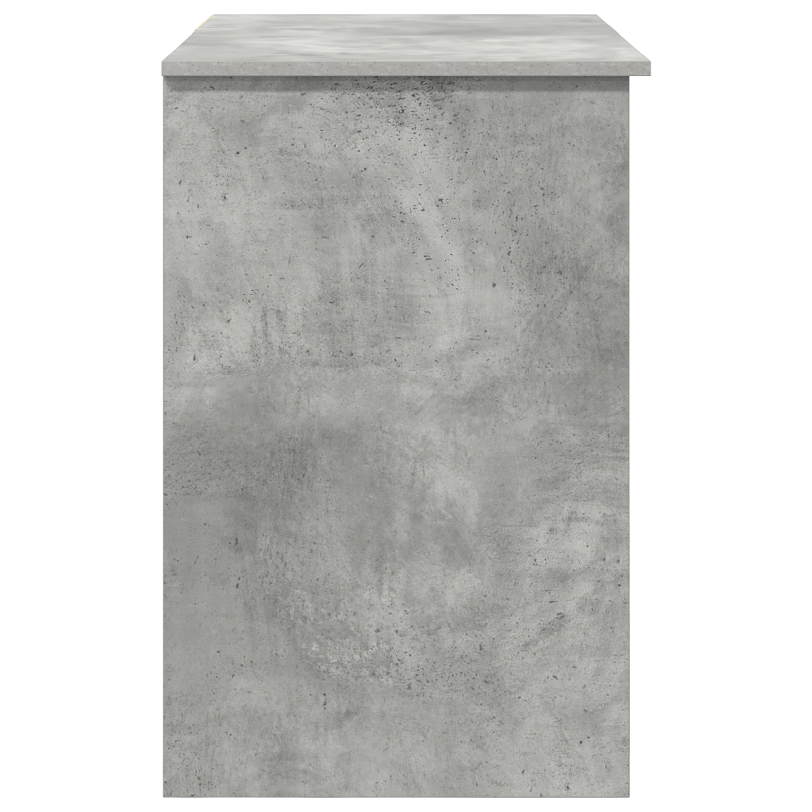 Desk with Storage Concrete Grey 90x49.5x75 cm Engineered wood - Image 6