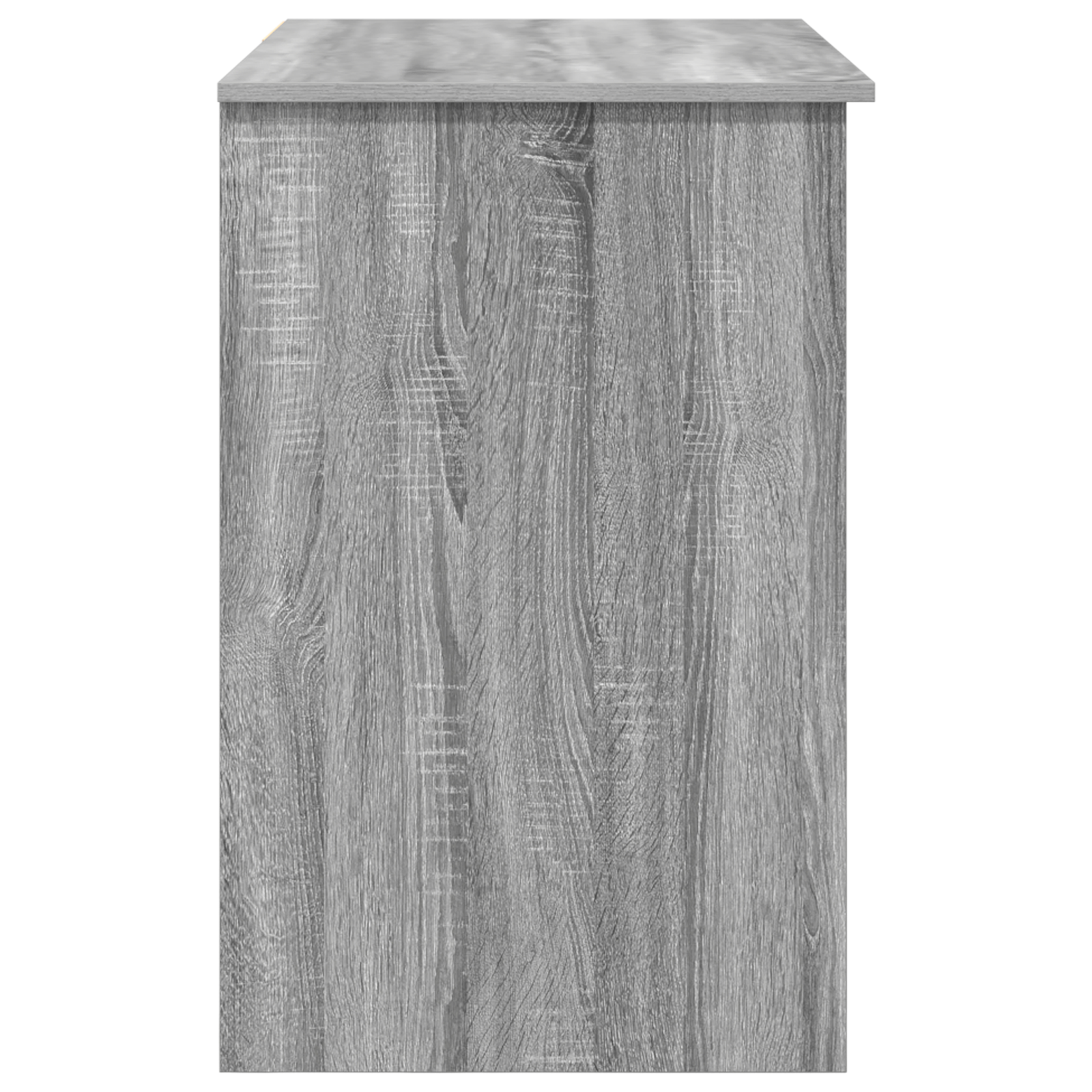 Desk with Storage Grey Sonoma 90x49.5x75 cm Engineered wood - Image 6