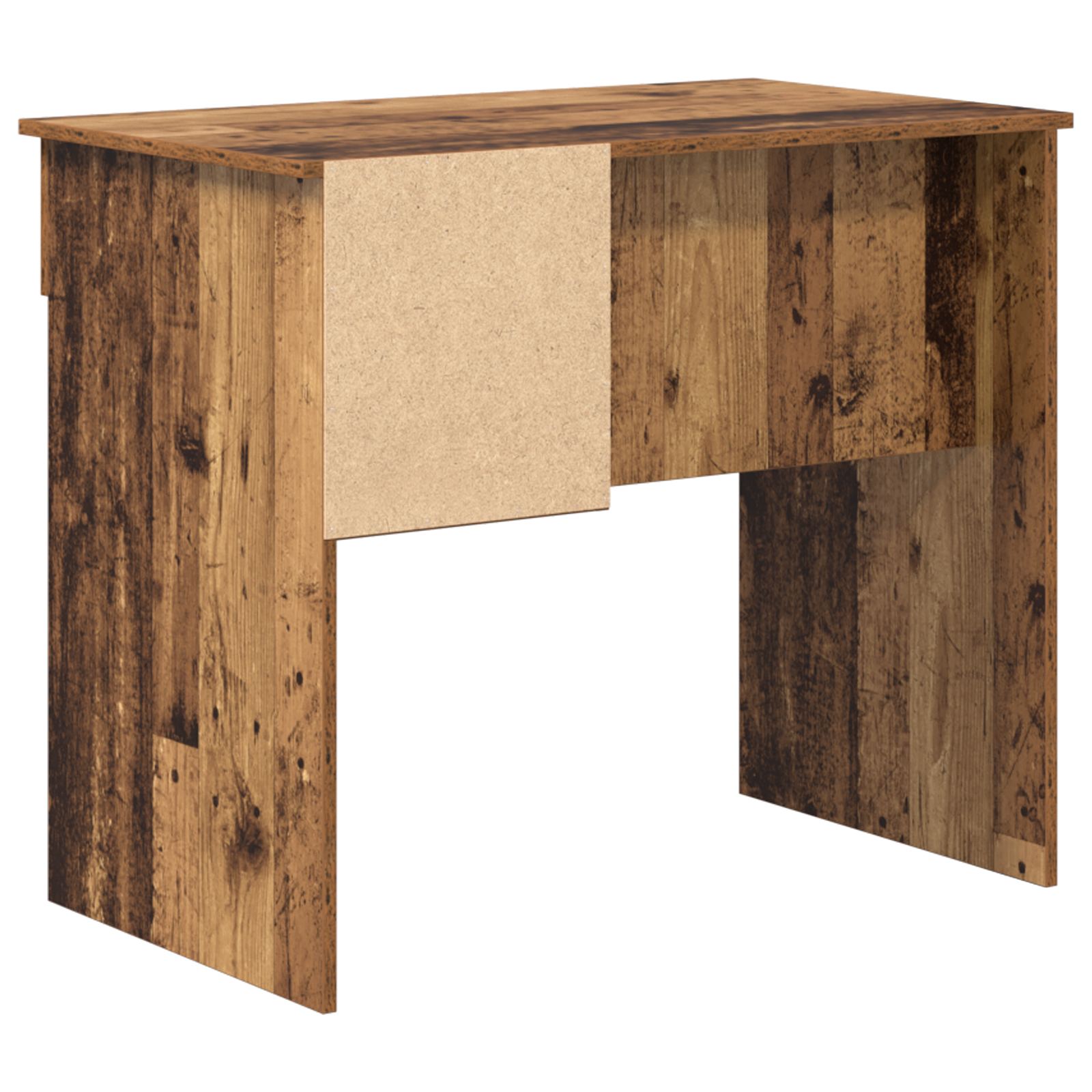 Desk with Storage Old Wood 90x49.5x75 cm Engineered wood - Image 7