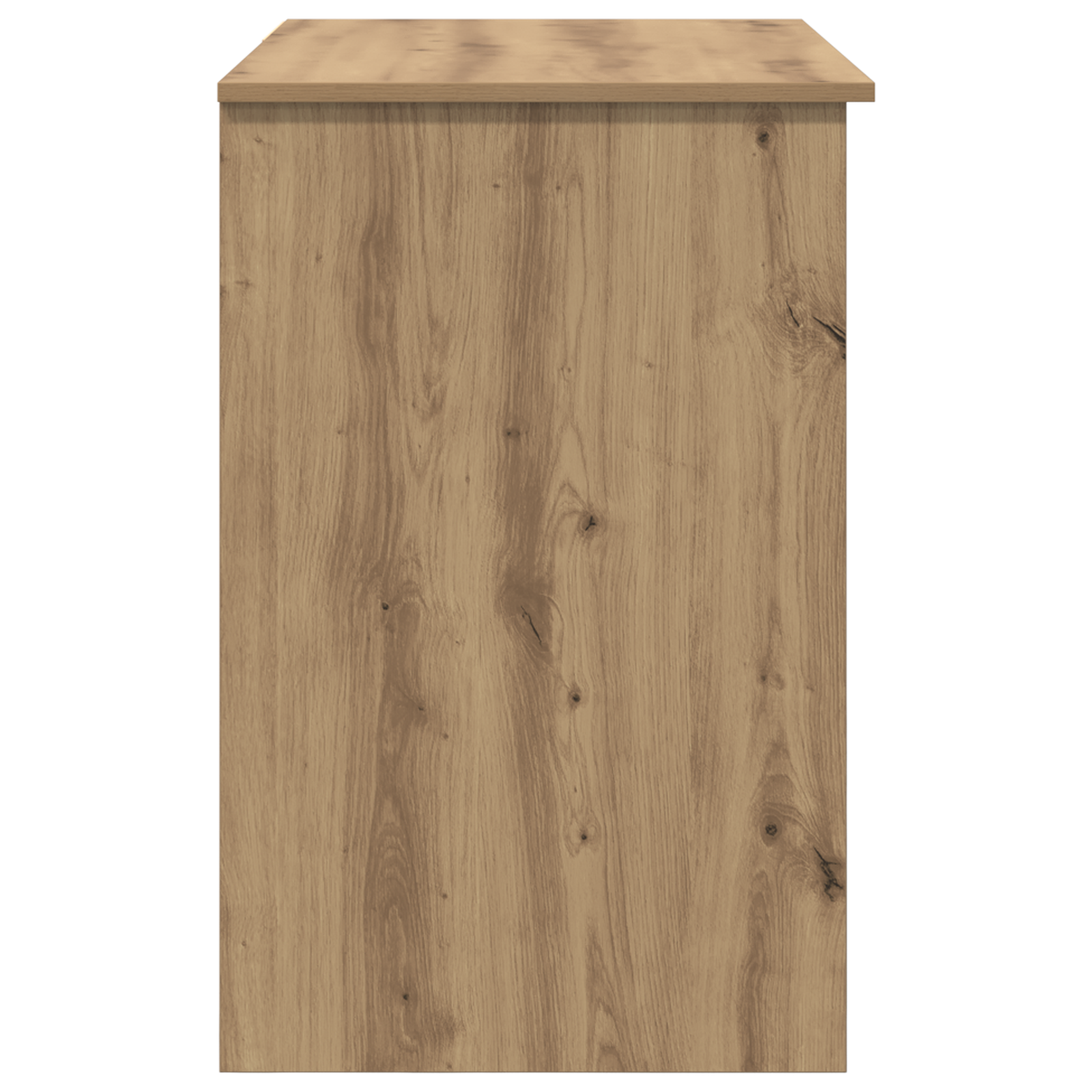 Desk with Storage Artisan Oak 90x49.5x75 cm Engineered wood - Image 6