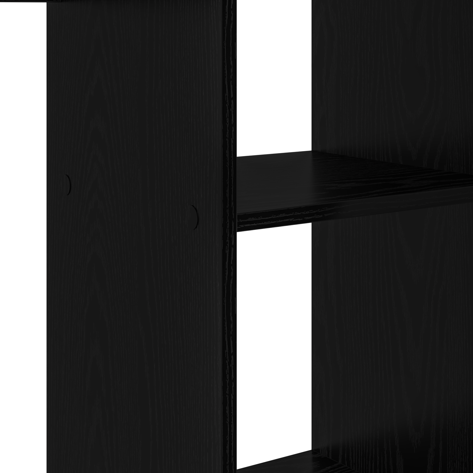 Black Oak Desk Black oak Engineered wood Medium Black Oak Desk - Image 7