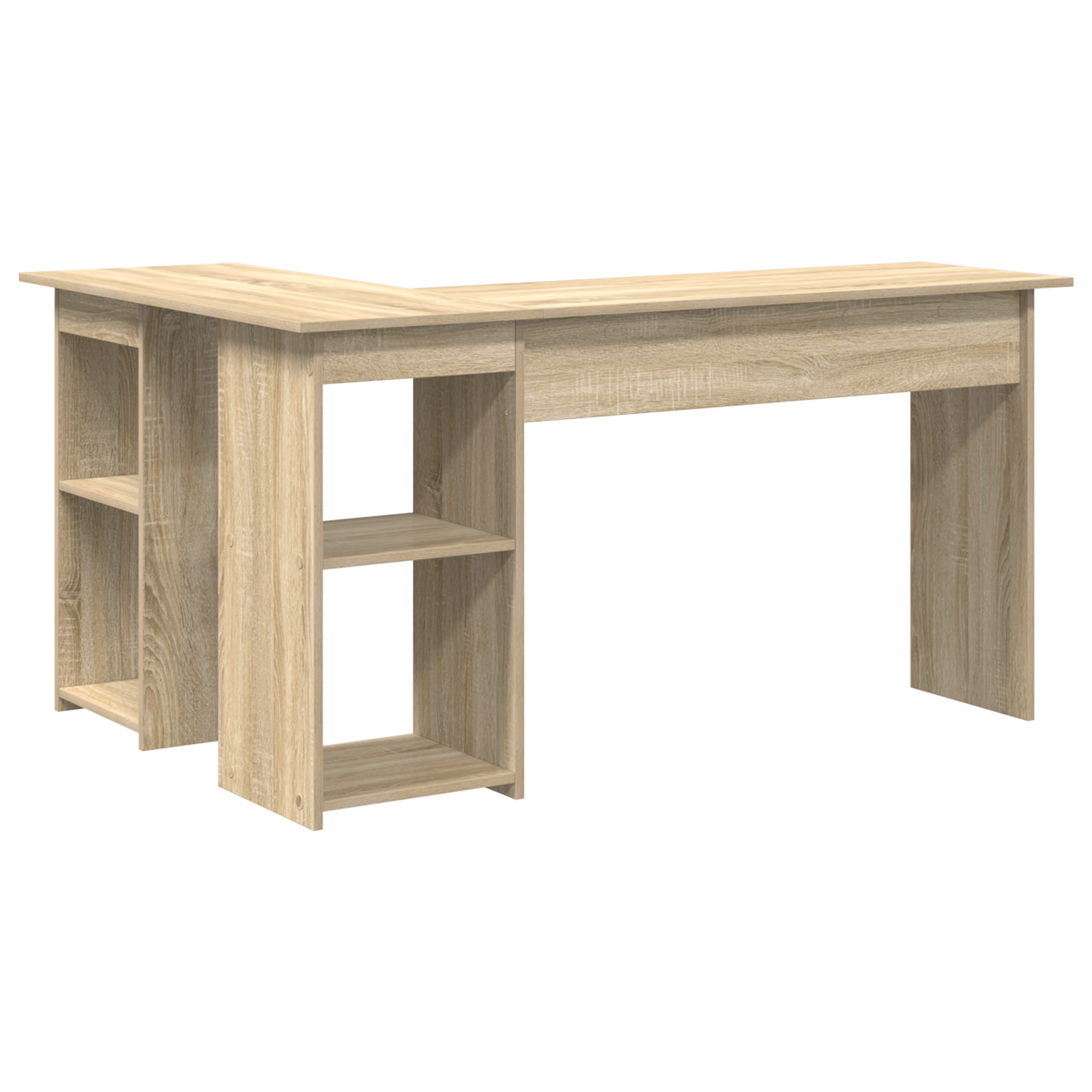 Sonoma Oak Computer Desk Sonoma oak Particle board Standard - Image 6