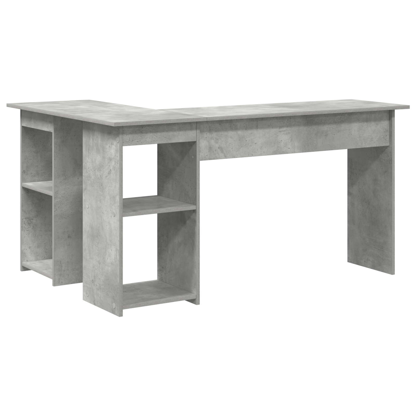 Concrete Grey Computer Desk Concrete grey Particle board - Image 6