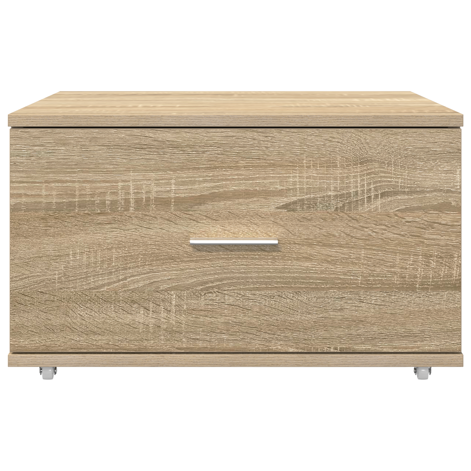 Drawer Cabinet Sonoma oak Chipboard Medium Drawer Cabinet - Image 5