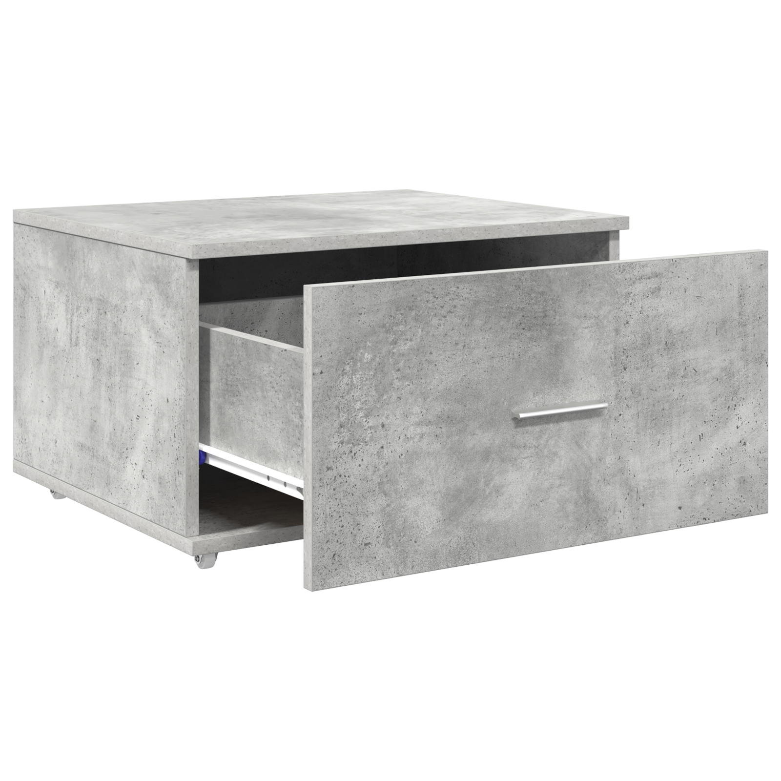 Drawer Cabinet Concrete grey Concrete Medium Doors - Image 4
