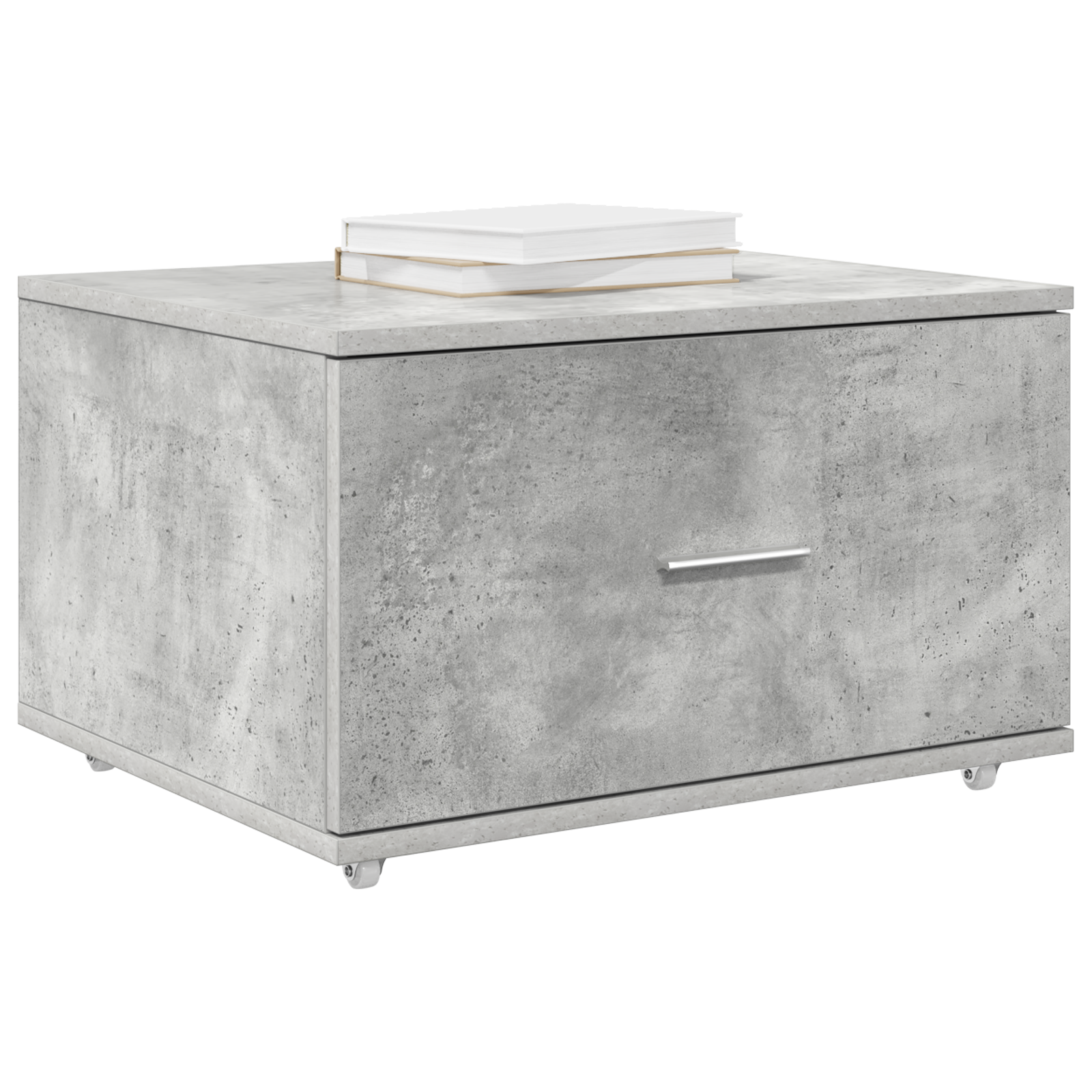 Drawer Cabinet Concrete grey Concrete Medium Doors - Image 3