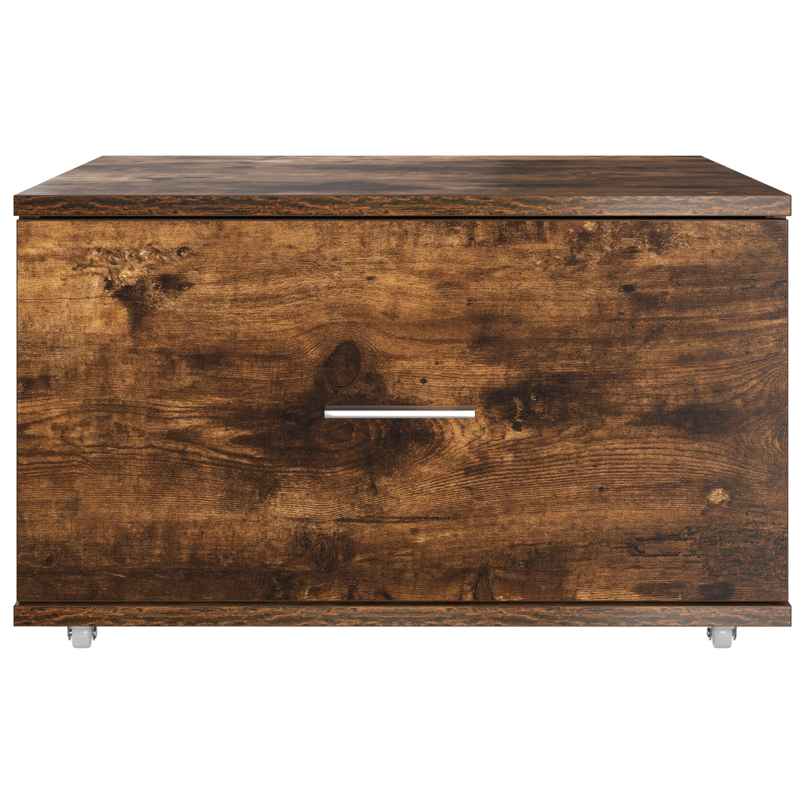 Drawer Cabinet Smoked Oak MDF with Veneer Drawer Cabinet - Image 5