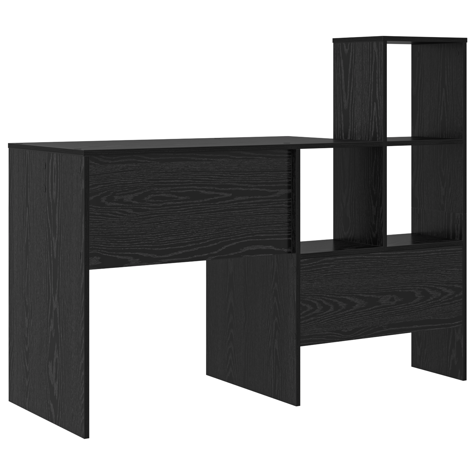 Computer Desk Black oak Engineered wood, Black oak veneer Compact - Image 6