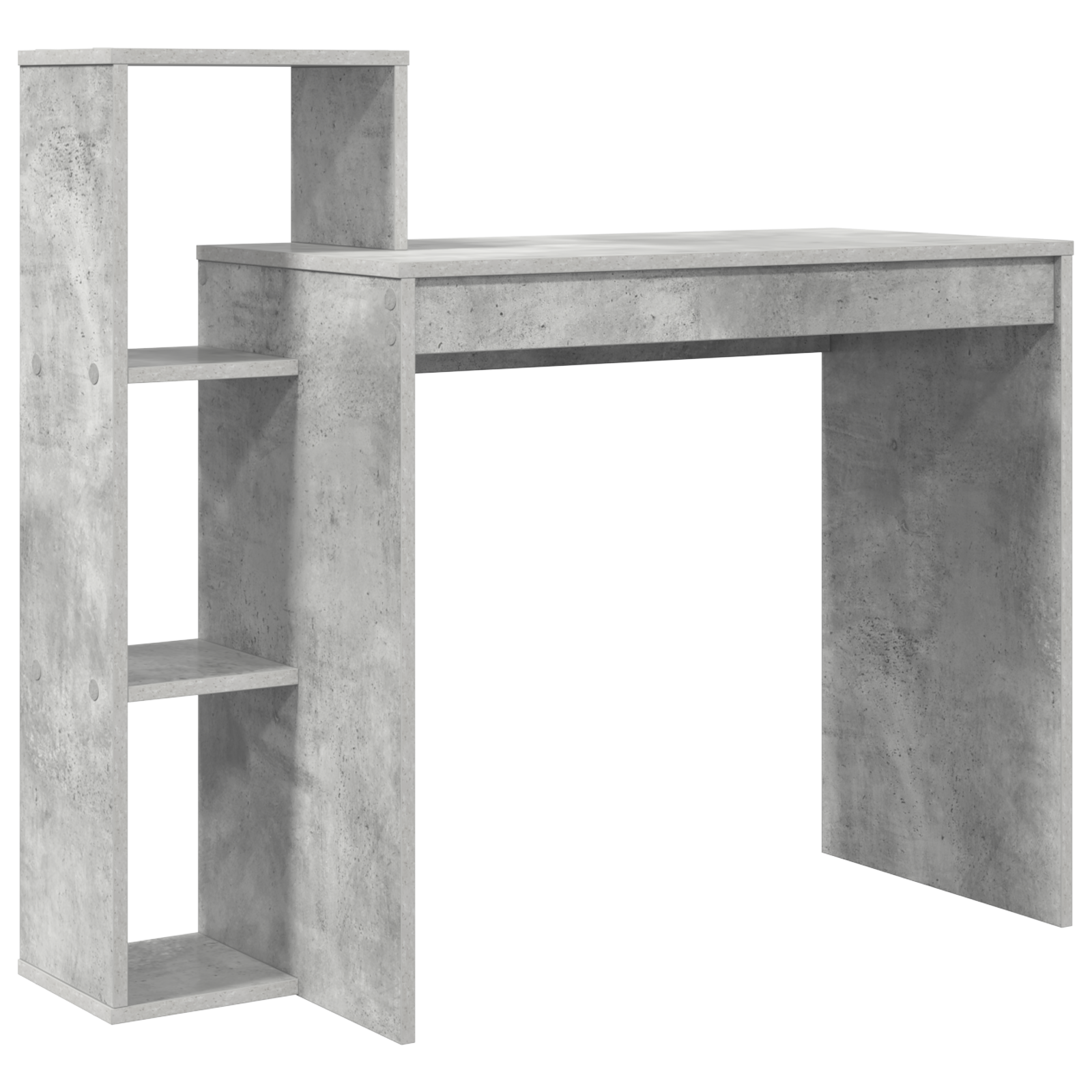 Writing Desk Concrete grey Concrete-effect laminate, engineered wood - Image 2