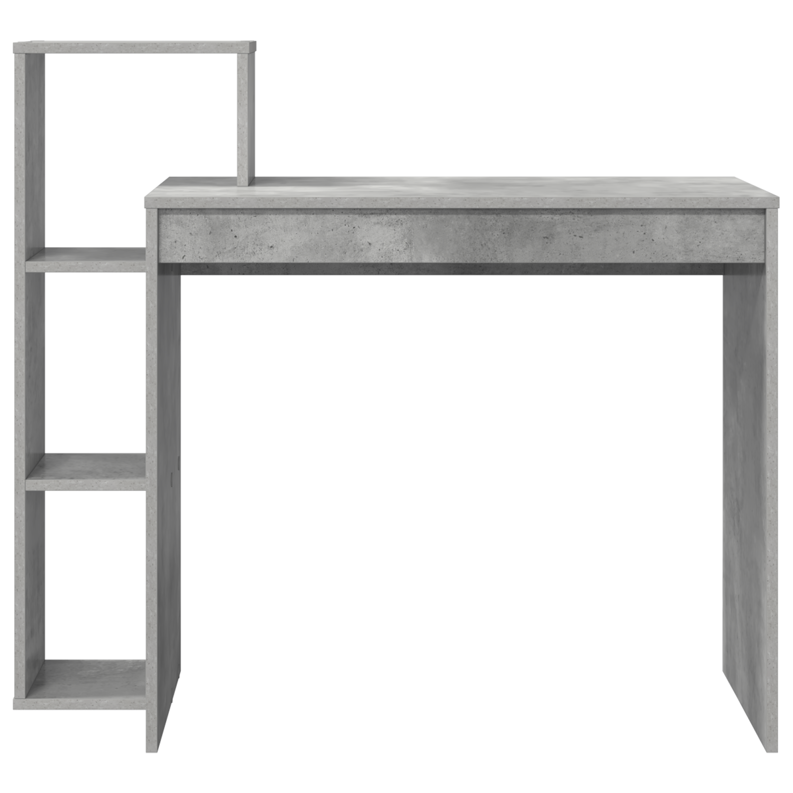 Writing Desk Concrete grey Concrete-effect laminate, engineered wood - Image 4