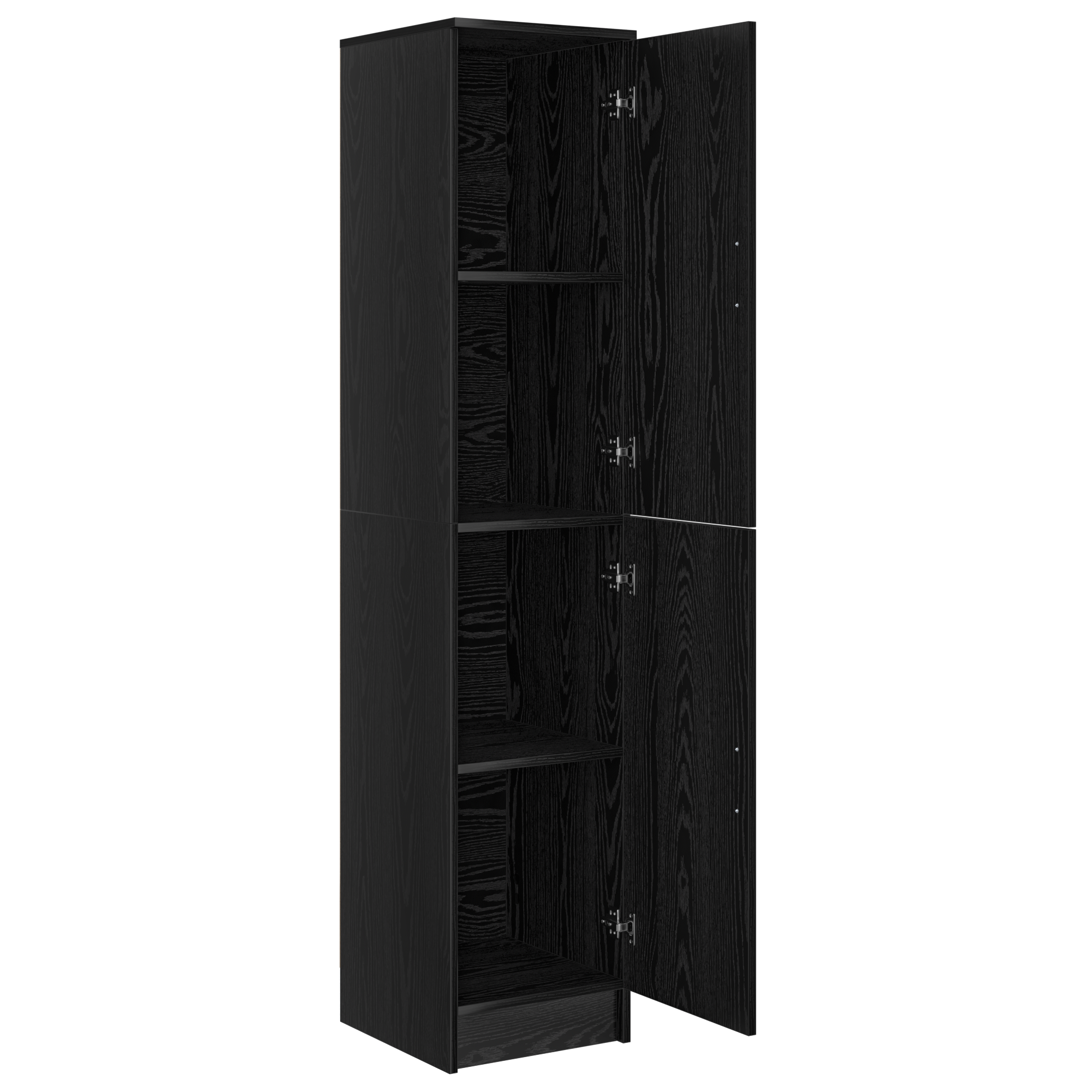 Buffet Cabinet Black oak Engineered wood Medium Buffet Cabinet - Image 4