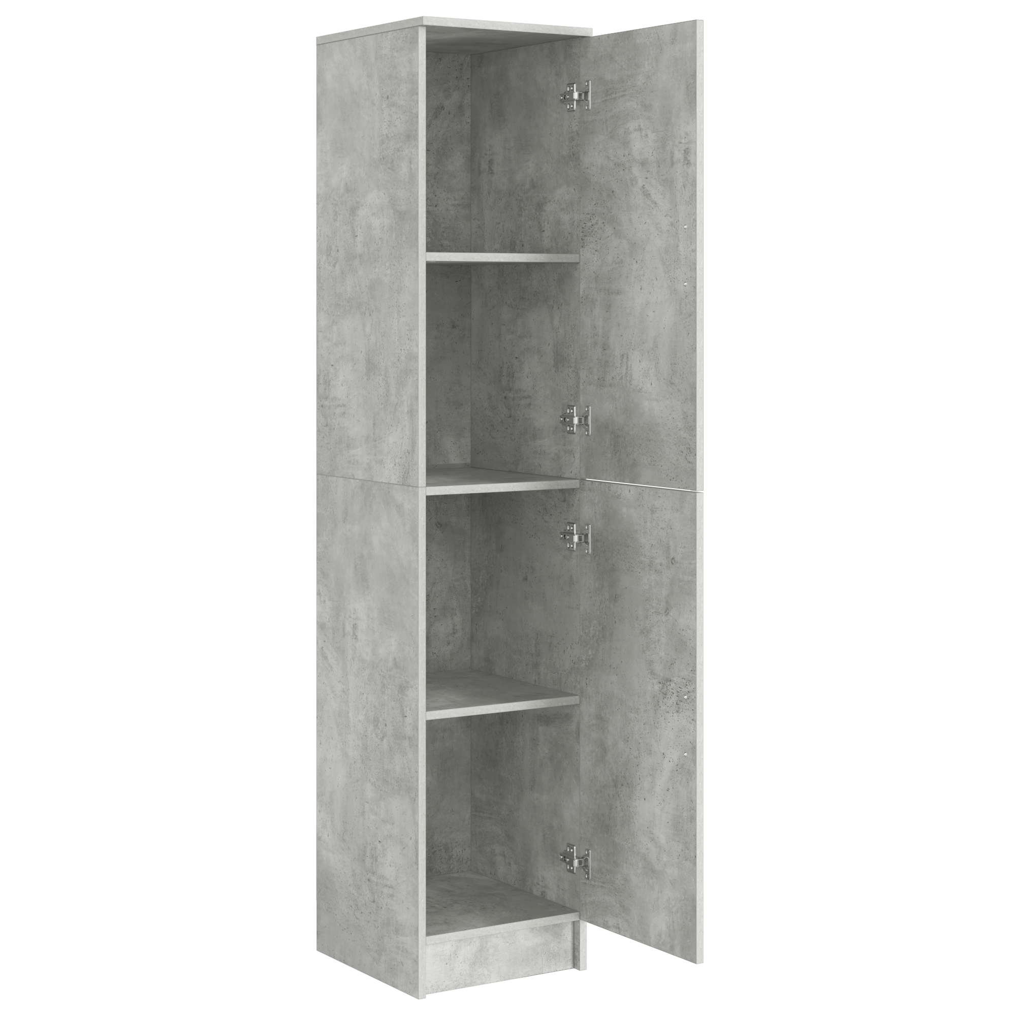 Buffet Cabinet Concrete grey MDF with concrete effect laminate - Image 4
