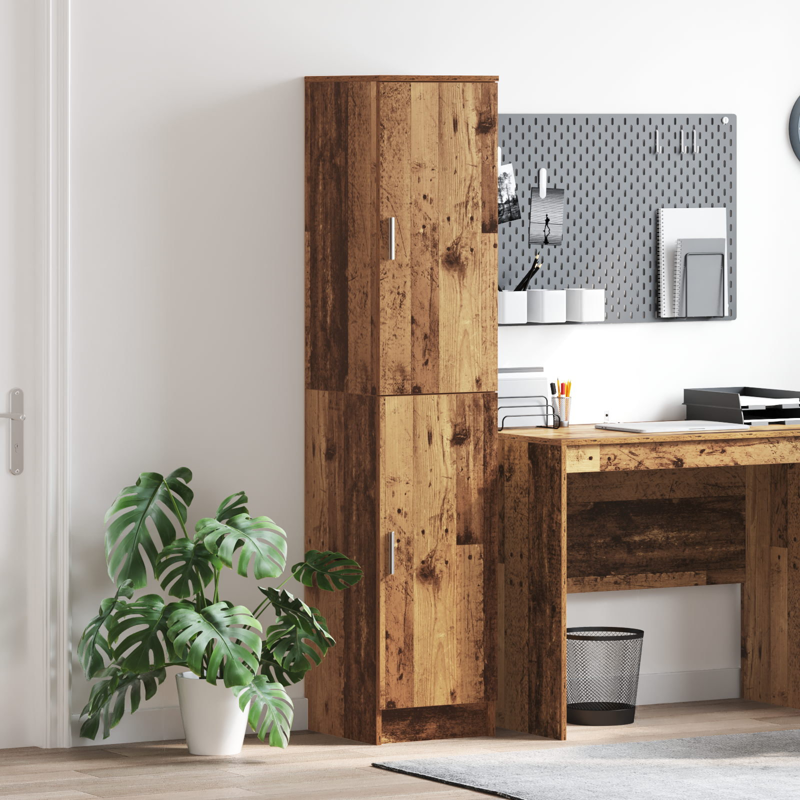 Buffetkast Oud hout Massief gerecycled hout Standaard Buffetkast