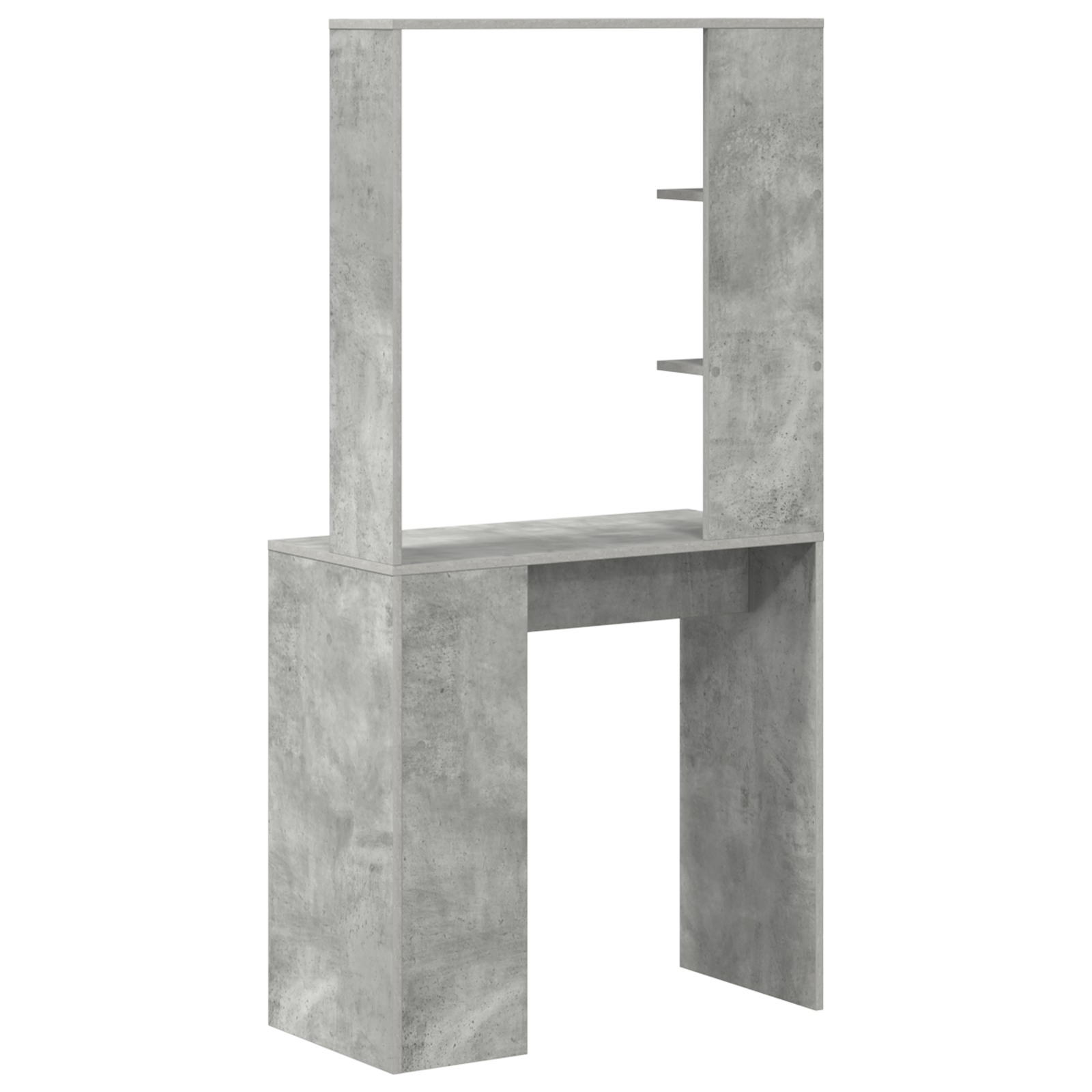 Concrete Grey Computer Desk Concrete grey Engineered Wood Medium - Image 6