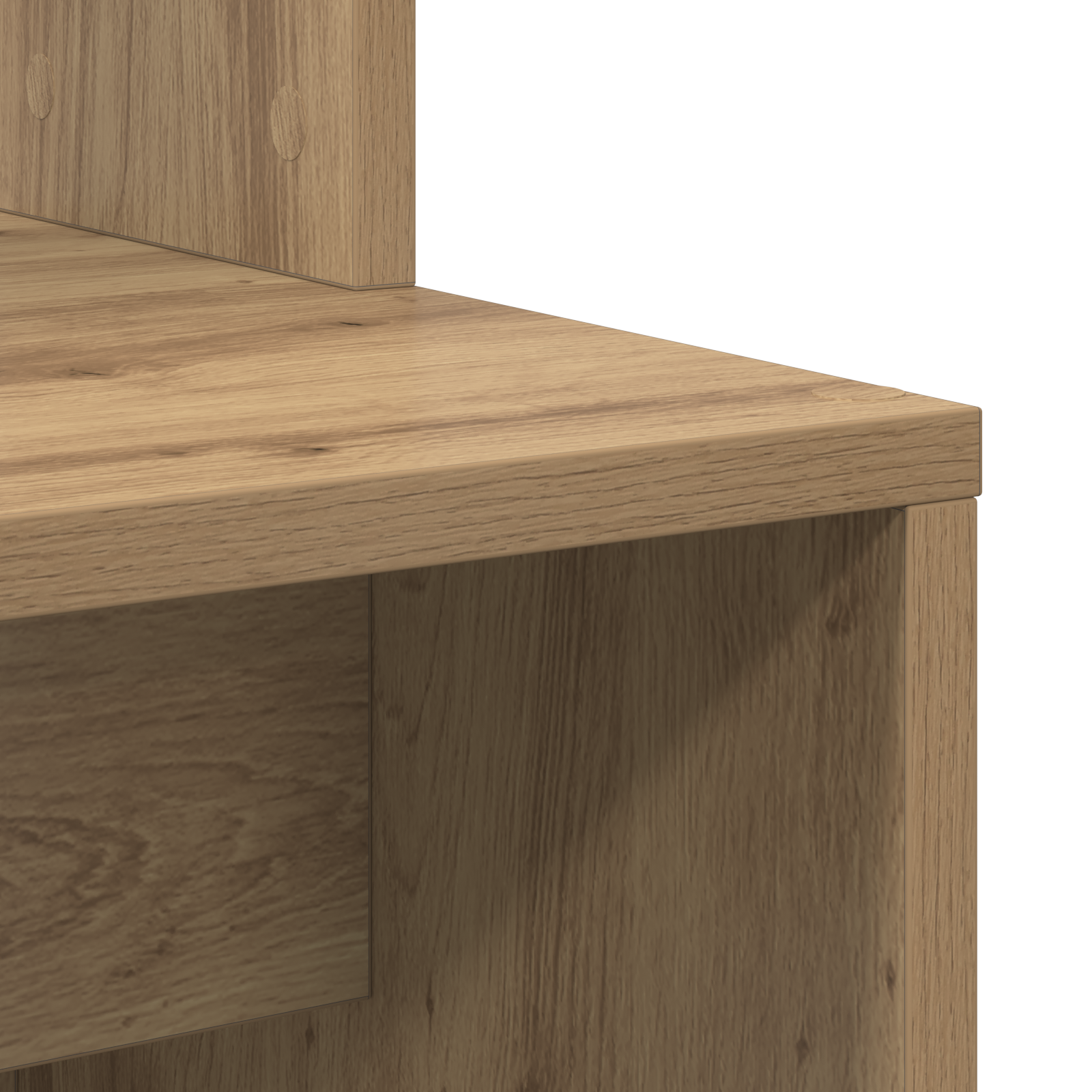 Artisan Oak Writing Desk Artisan Oak Engineered Wood Standard - Image 7