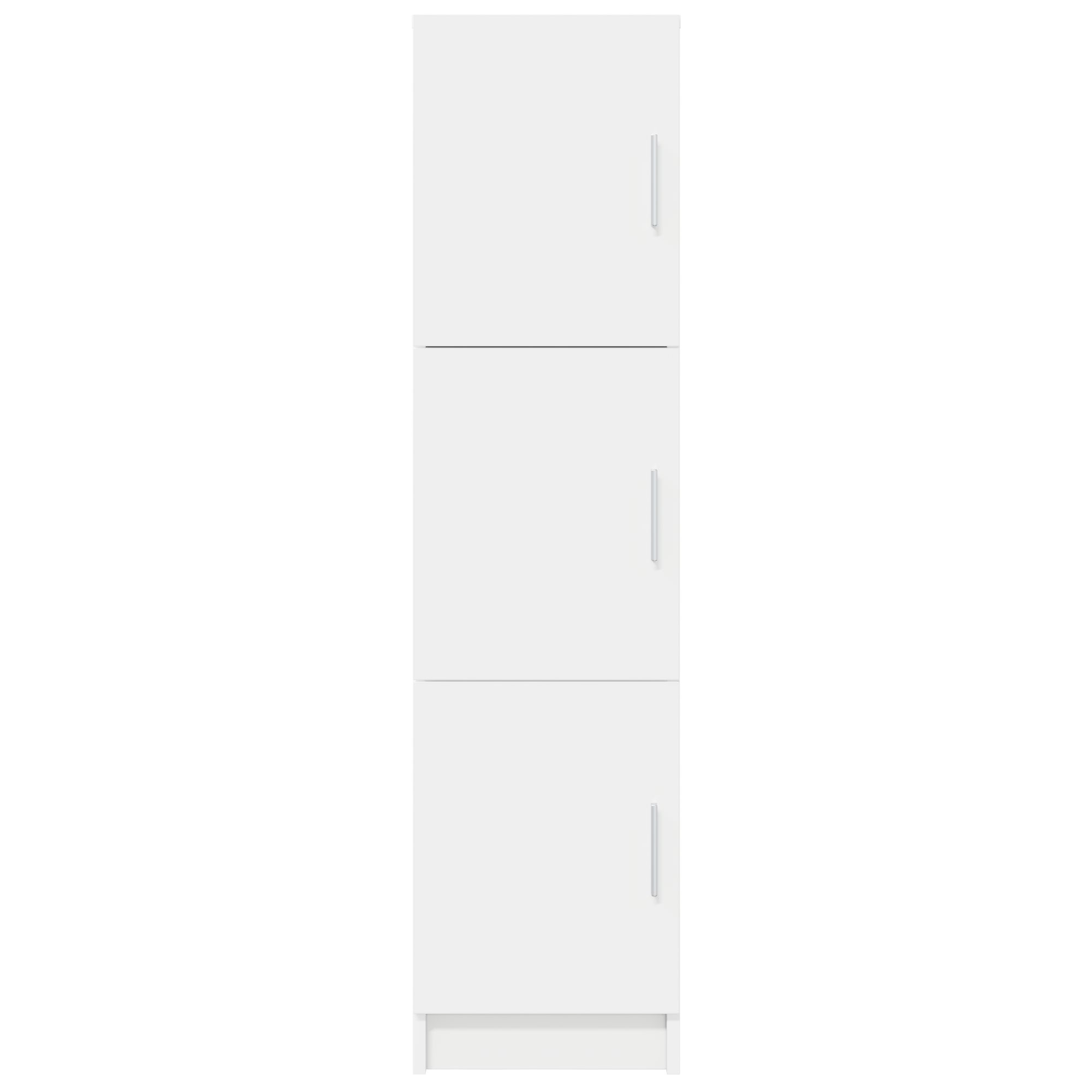 White Sideboard White MDF Wood Medium White Sideboard - Image 5