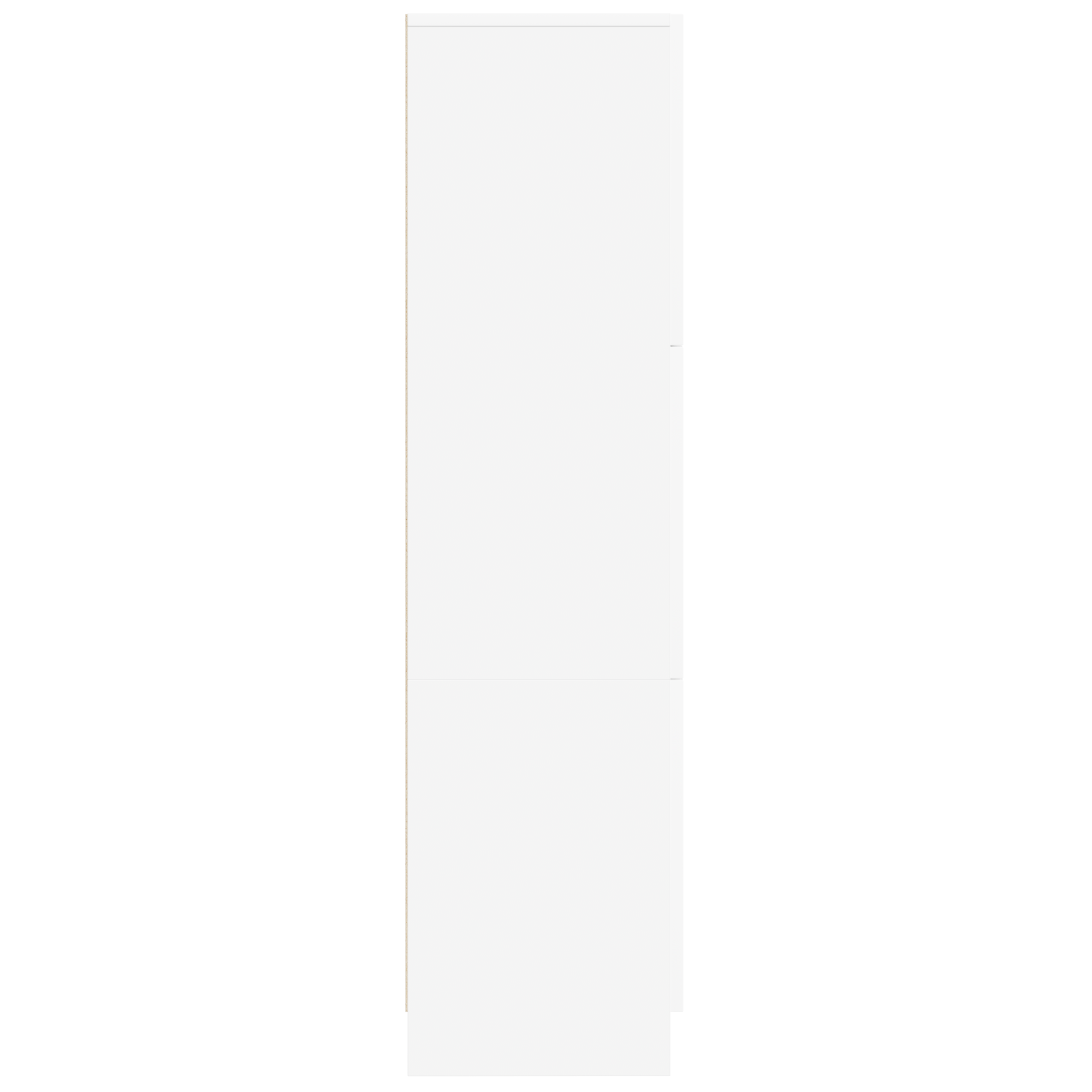 White Sideboard White MDF Wood Medium White Sideboard - Image 6