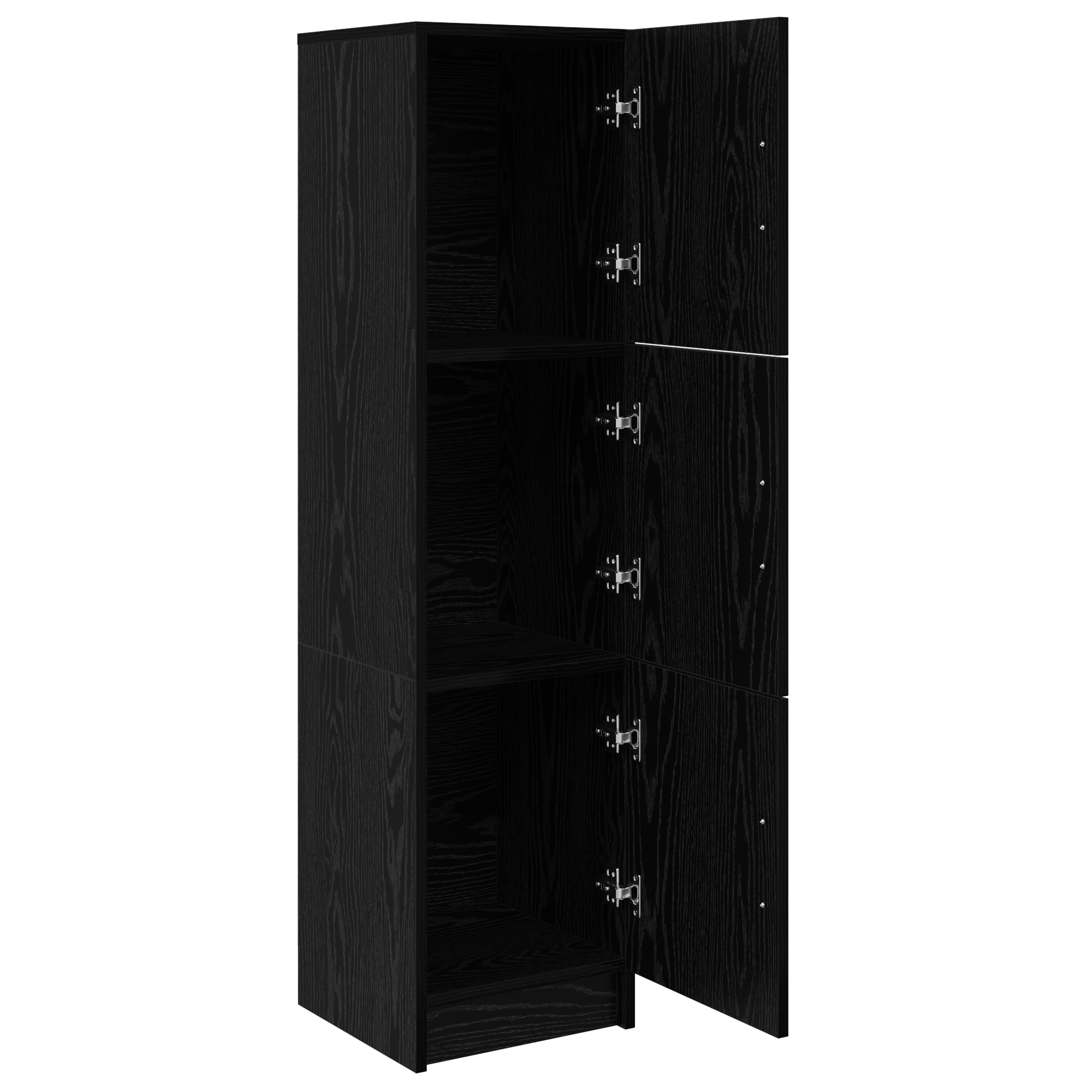 Black Oak Sideboard Black Oak MDF and Wood Veneer Medium - Image 4