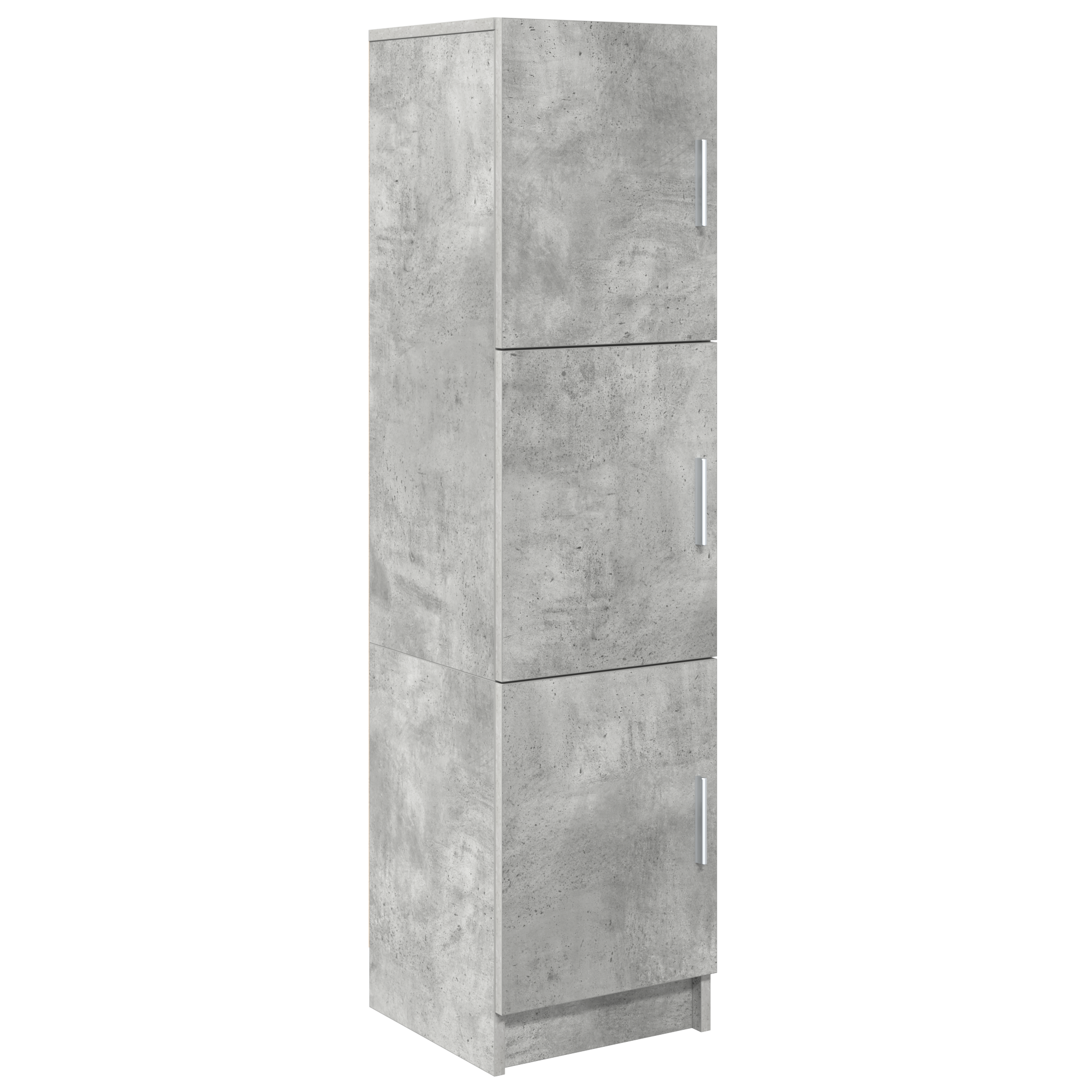 Grey Sideboard Concrete grey Particle board Large Sideboard - Image 2