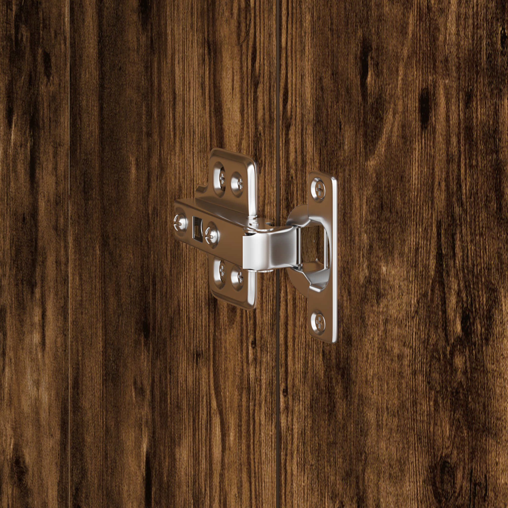 Smoked Oak Sideboard Smoked oak Wood Large Smoked Oak Sideboard - Image 9