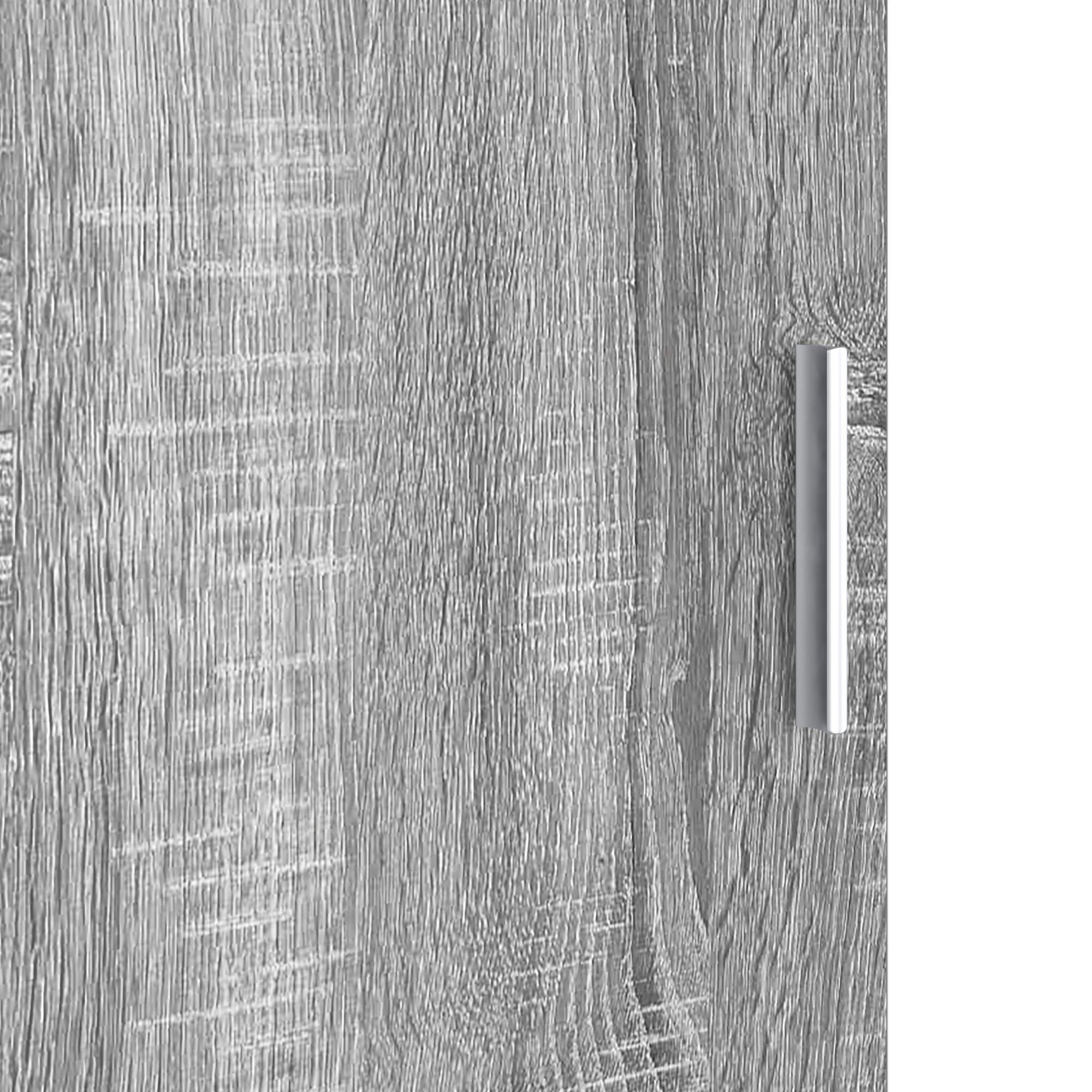 Grey Sideboard Grey sonoma Engineered wood Standard - Image 8