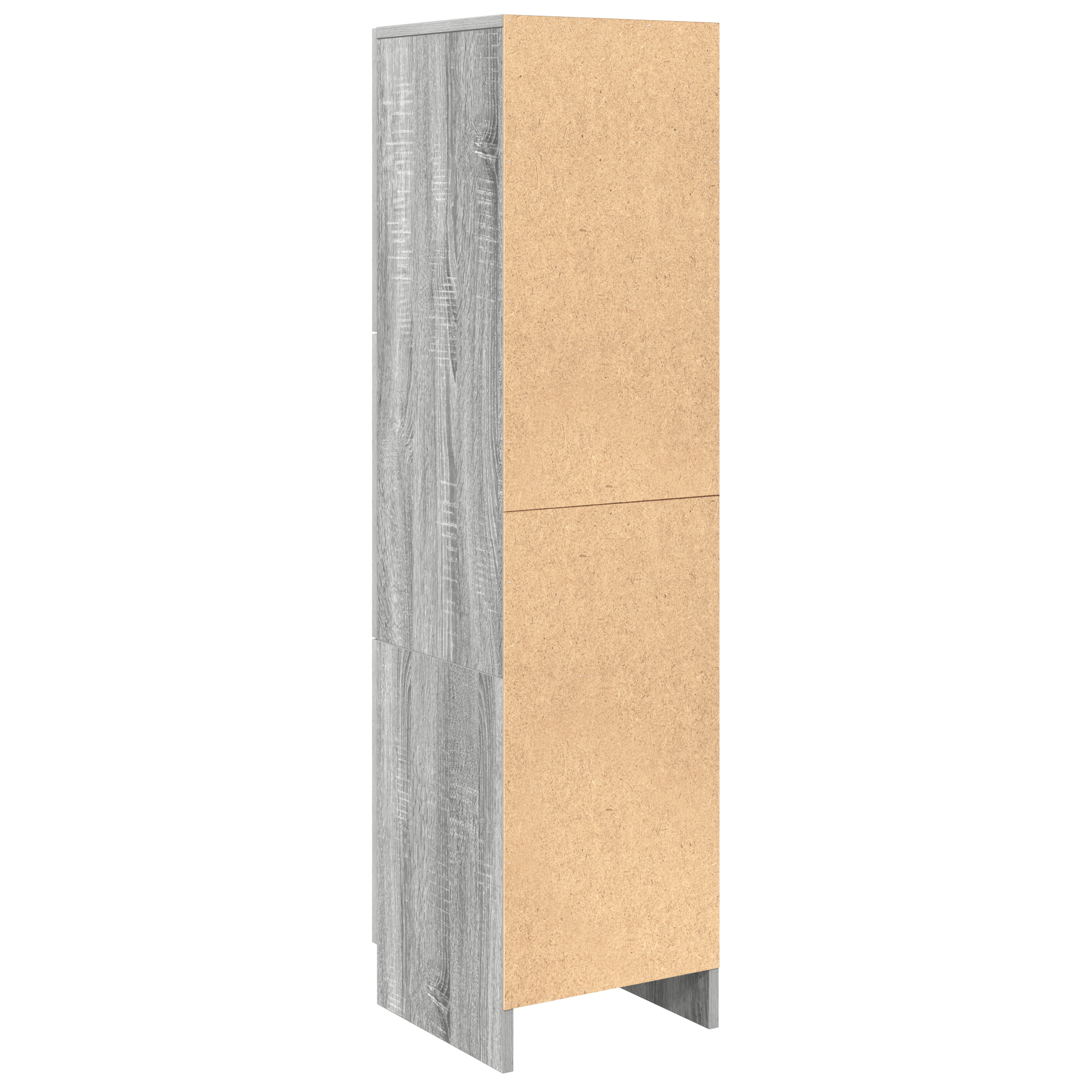 Grey Sideboard Grey sonoma Engineered wood Standard - Image 7