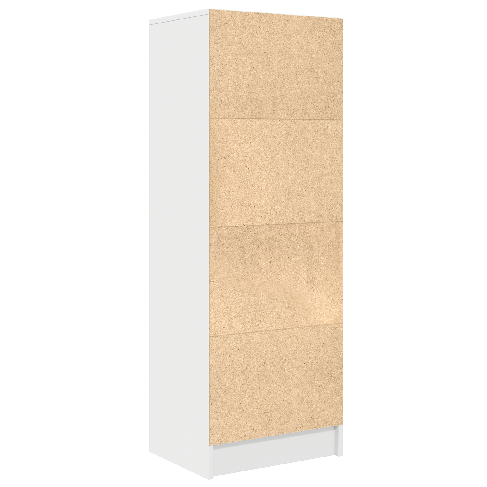 White Shelving Unit White MDF Standard White Shelving Unit - Image 7