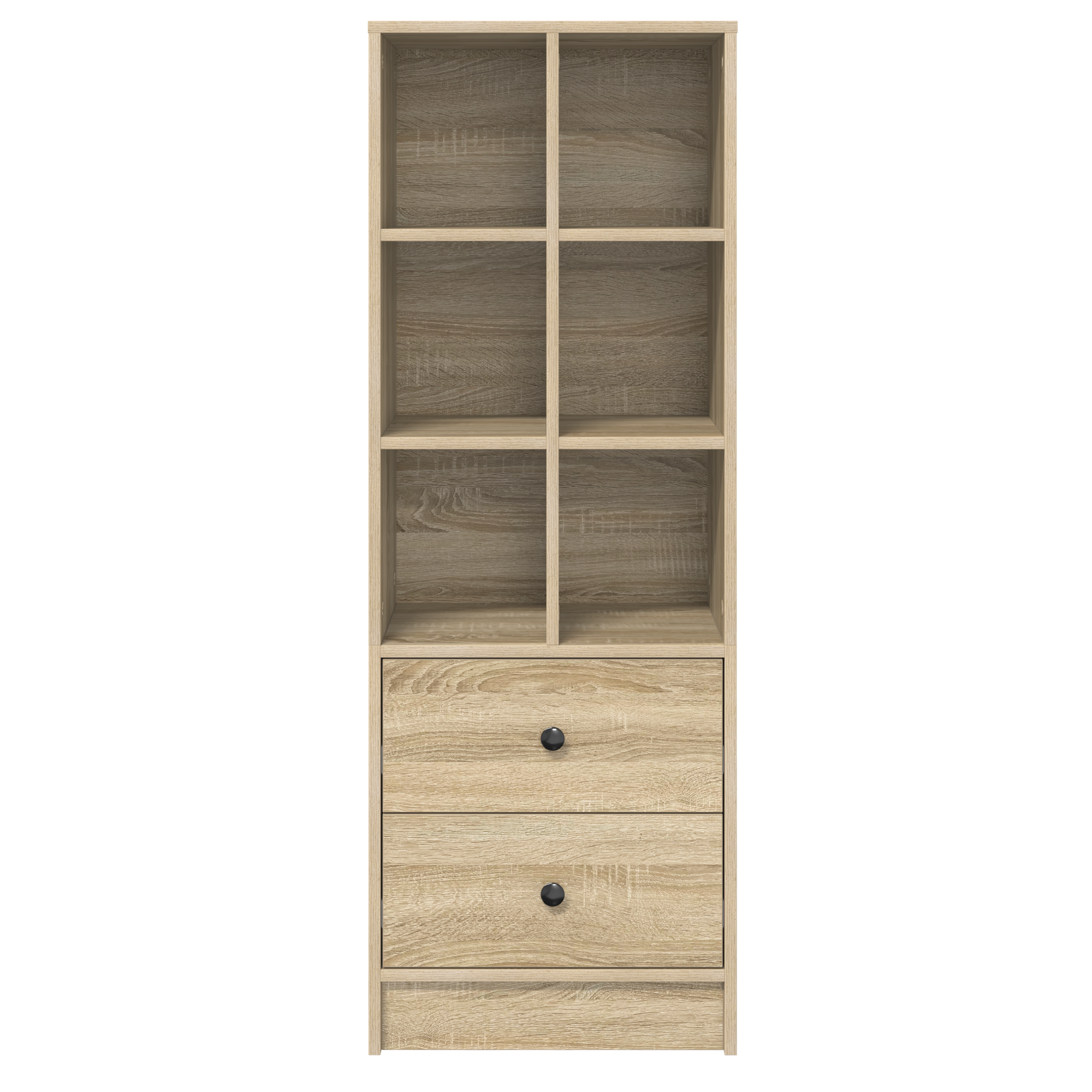 Sonoma Oak Shelving Unit Sonoma Oak MDF Big Shelving Unit - Image 5