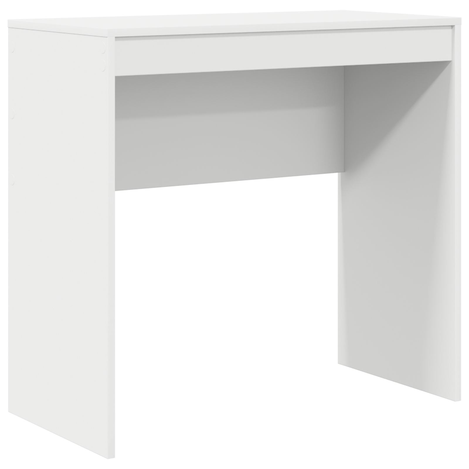 Writing Desk White MDF 80 x 40 x 76 cm Simple Writing Desk - Image 2