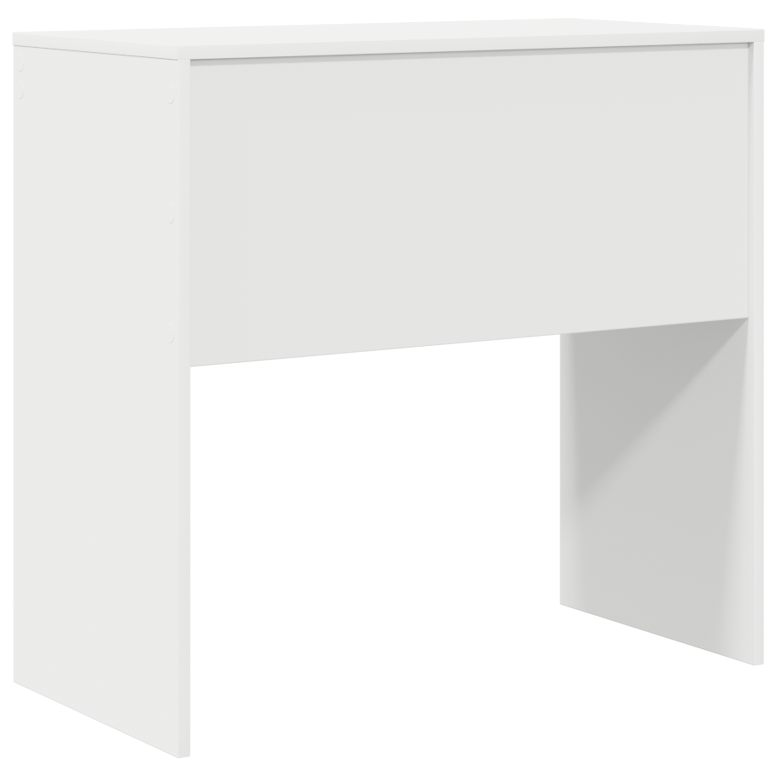 Writing Desk White MDF 80 x 40 x 76 cm Simple Writing Desk - Image 6