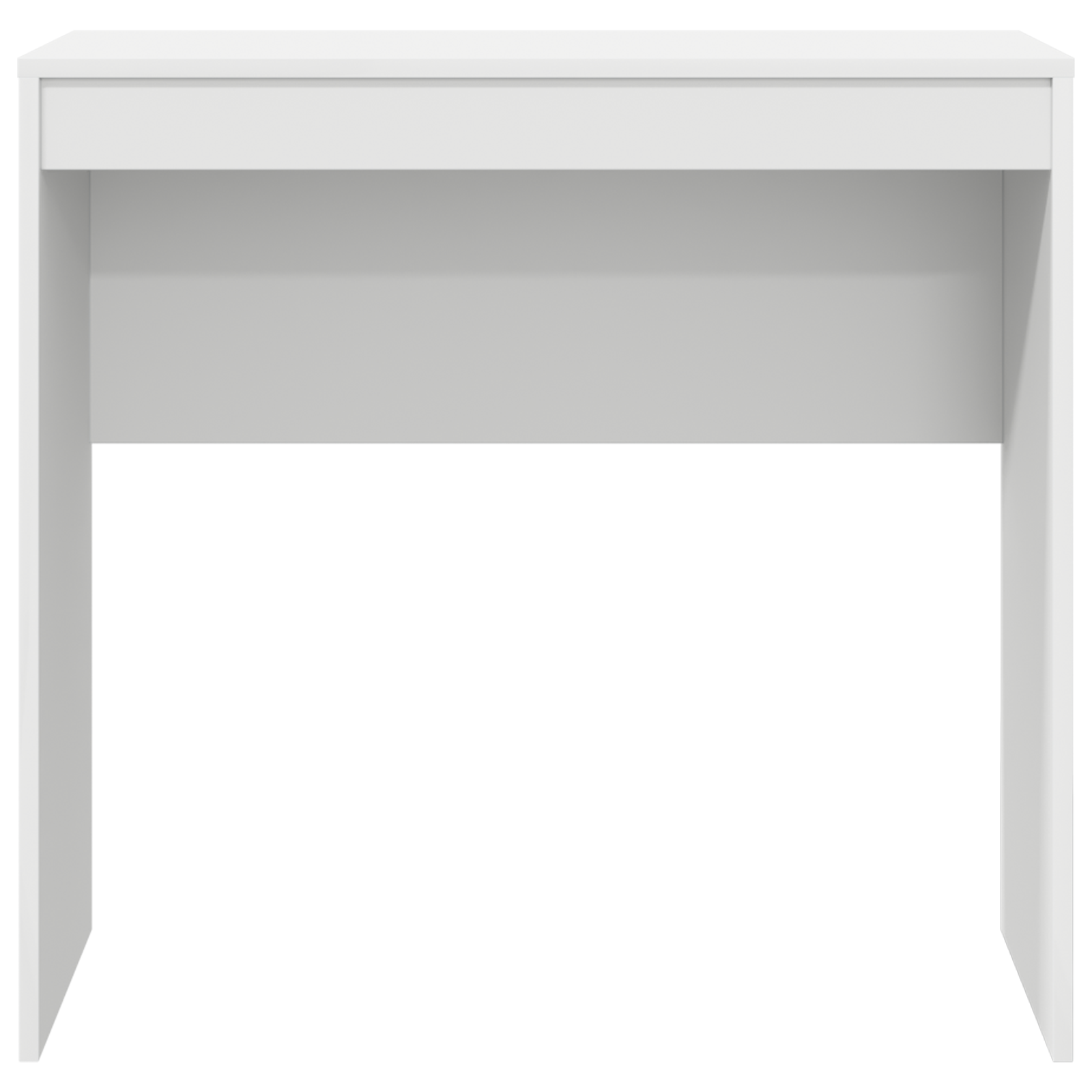 Writing Desk White MDF 80 x 40 x 76 cm Simple Writing Desk - Image 4