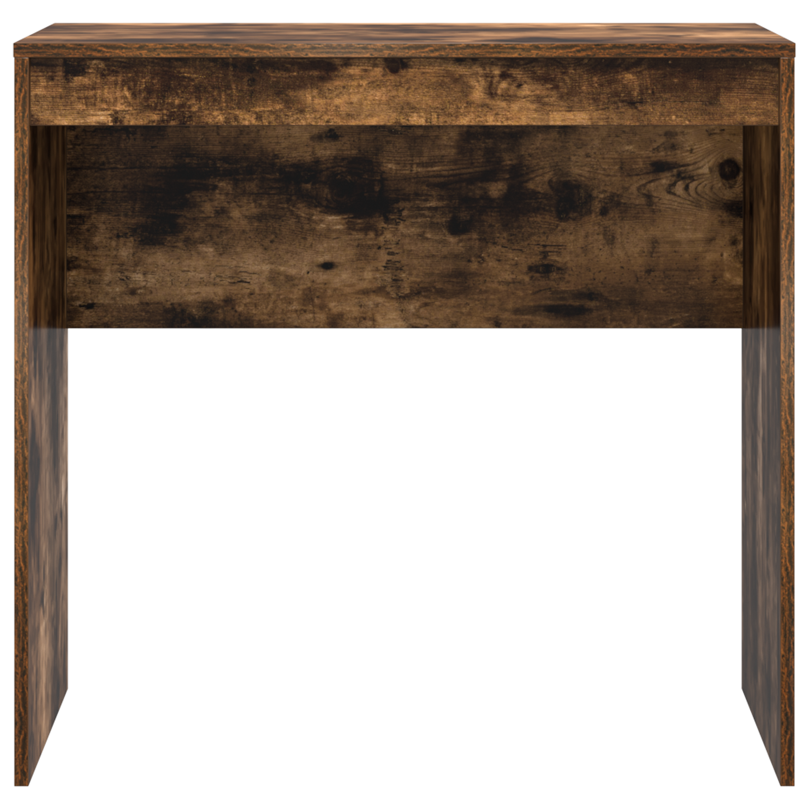 Writing Desk Smoked oak Engineered wood Compact Writing Desk - Image 4