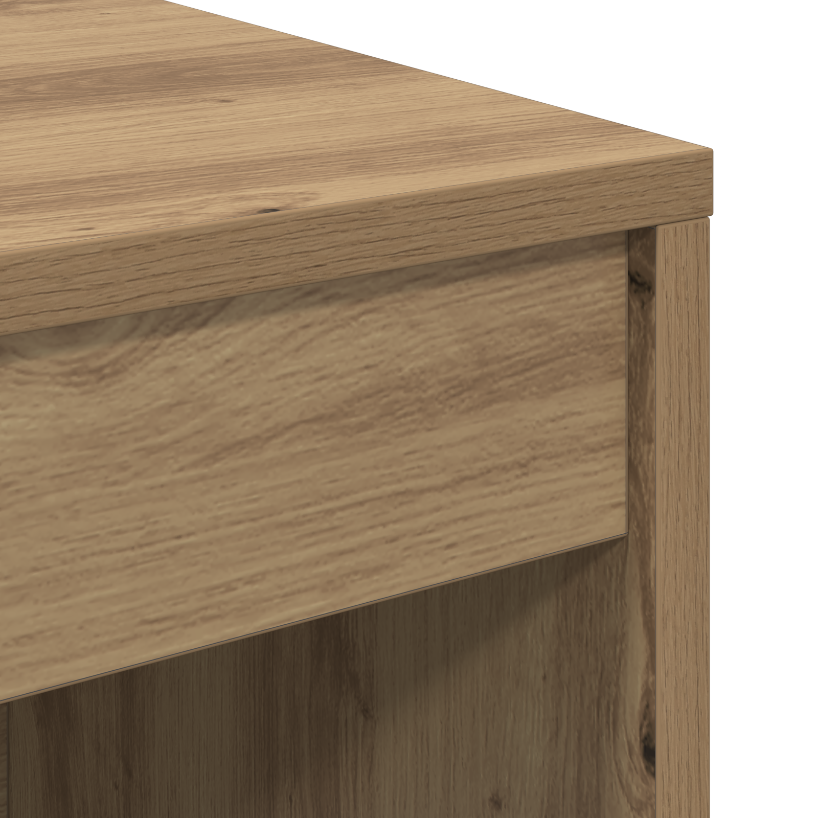 Writing Desk Artisan oak Engineered wood 80 x 40 x 76 cm - Image 7