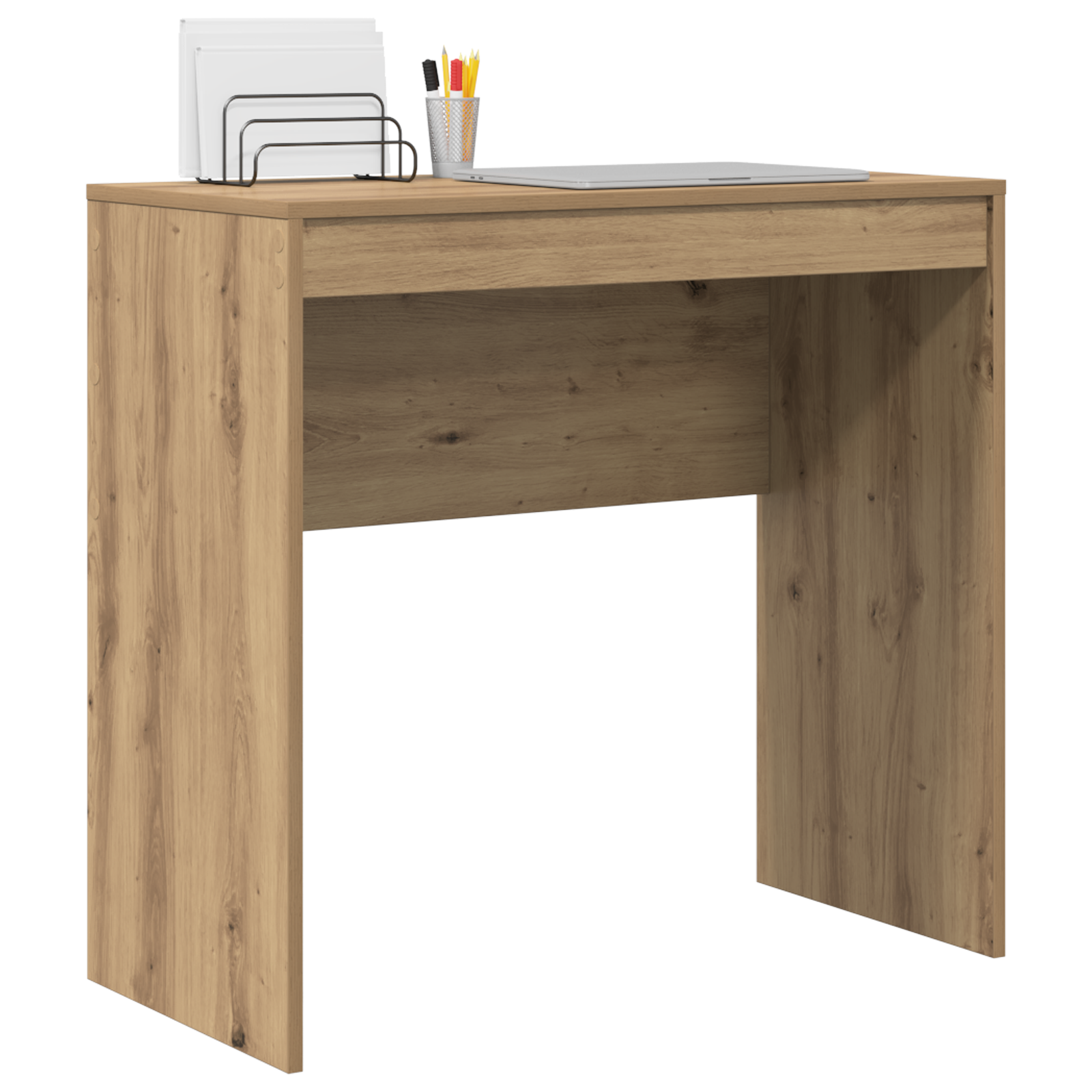 Writing Desk Artisan oak Engineered wood 80 x 40 x 76 cm - Image 3