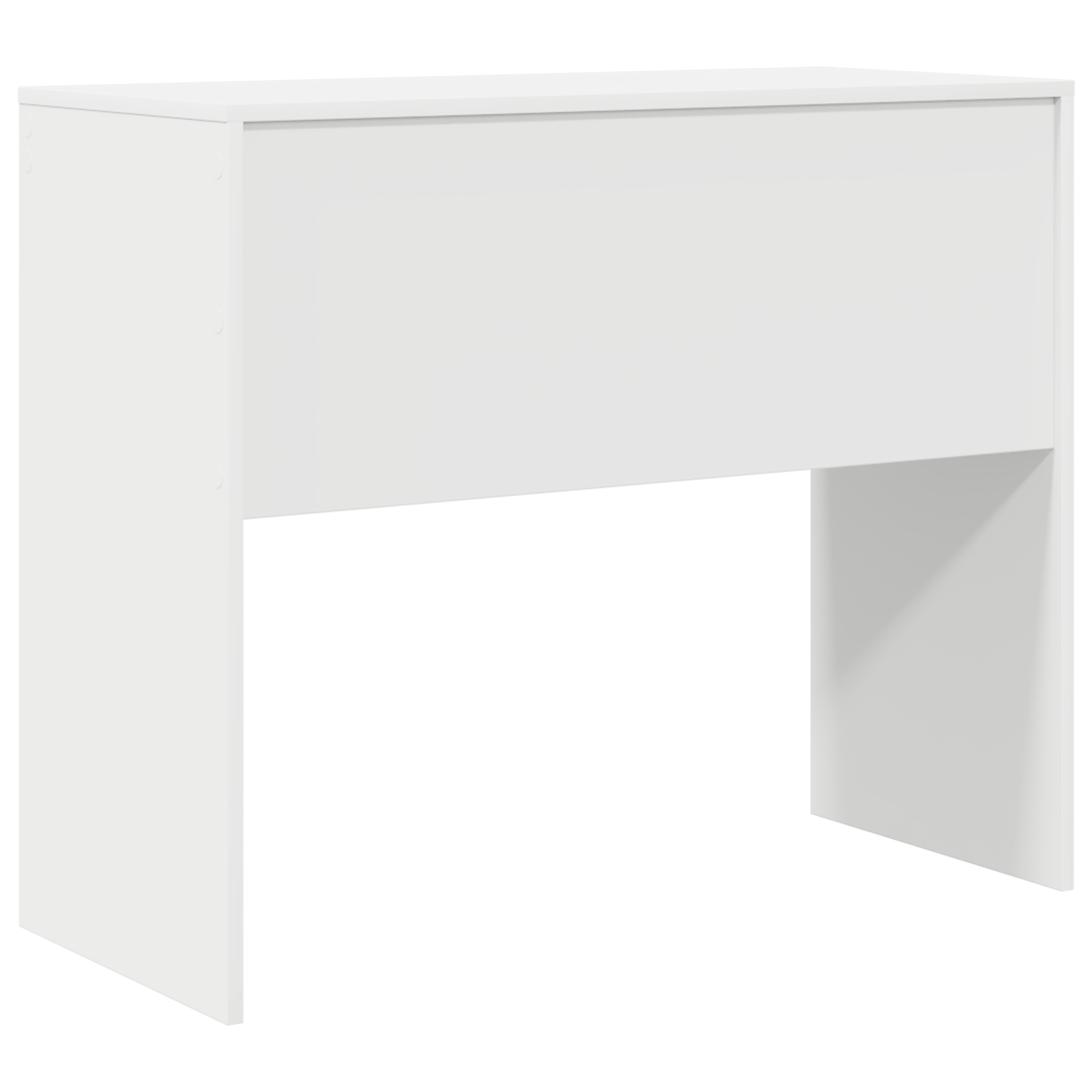 Writing Desk White Engineered Wood Medium Minimalistic - Image 6