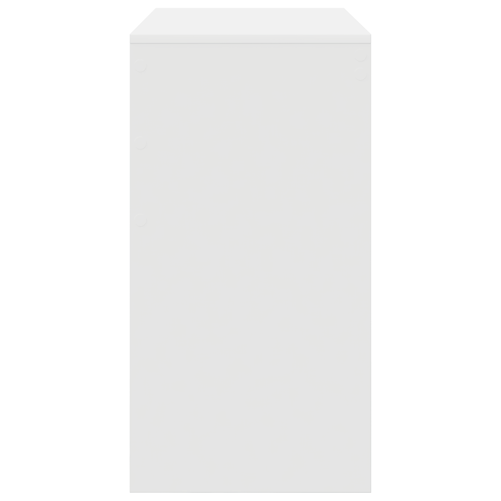 Writing Desk White Engineered Wood Medium Minimalistic - Image 5