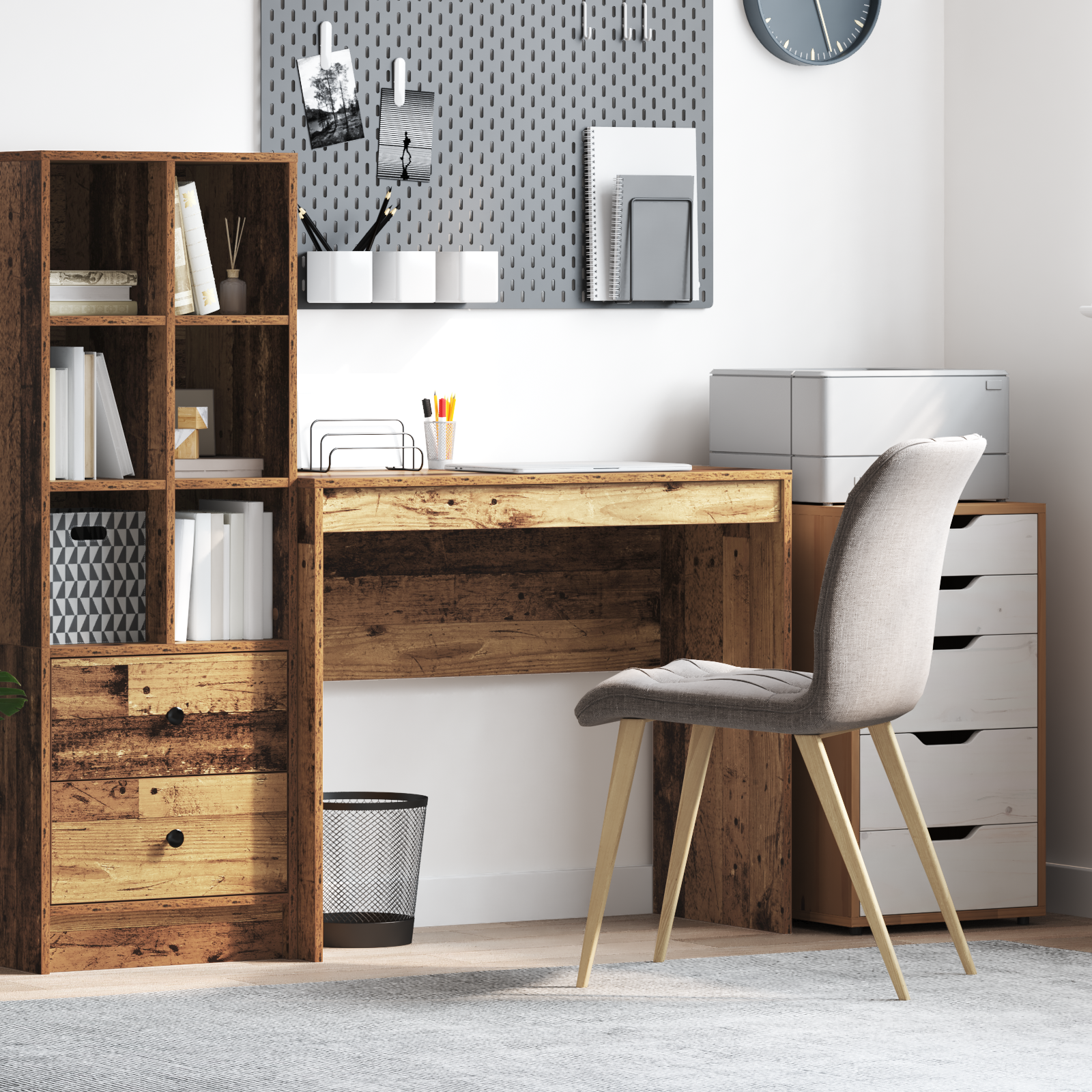 Writing Desk Old wood Engineered wood 90 x 40 x 76 cm Durable