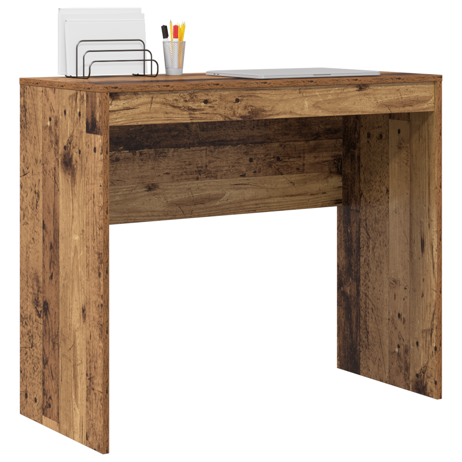 Writing Desk Old wood Engineered wood 90 x 40 x 76 cm Durable - Image 3