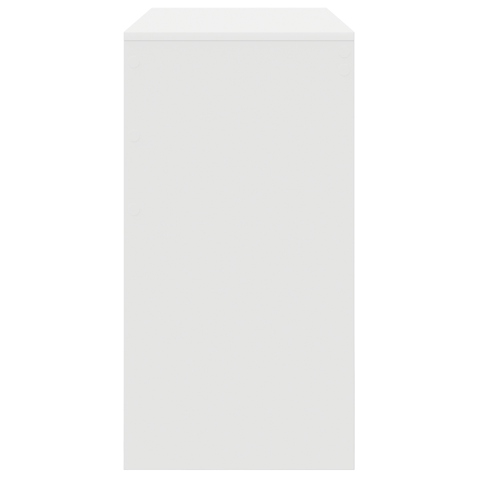 Writing Desk White Particle board Medium Simple Writing Desk - Image 5