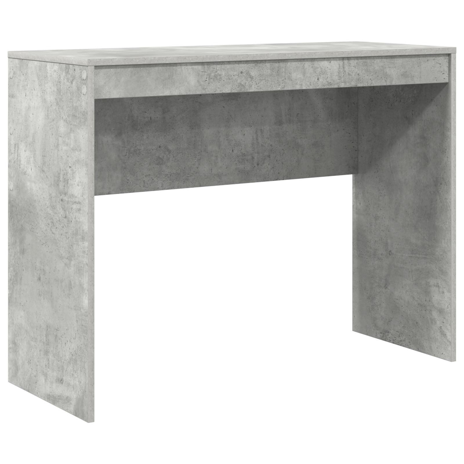 Writing Desk Concrete grey Particle board with concrete grey finish - Image 2