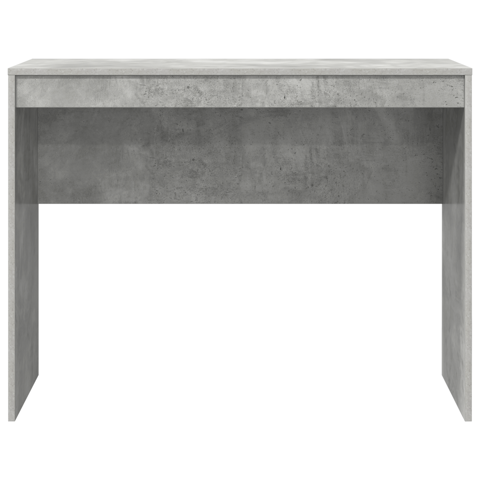 Writing Desk Concrete grey Particle board with concrete grey finish - Image 4