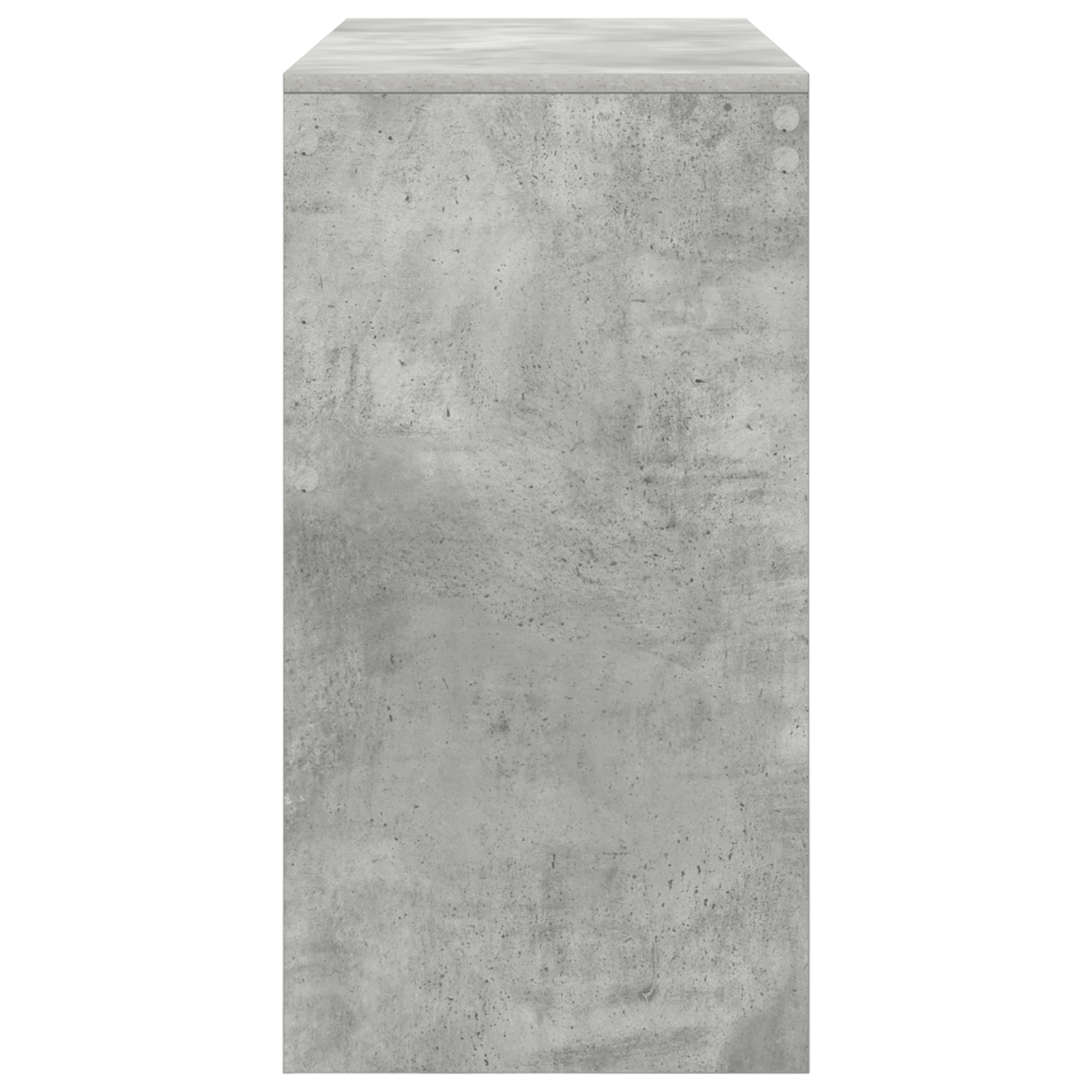 Writing Desk Concrete grey Particle board with concrete grey finish - Image 5